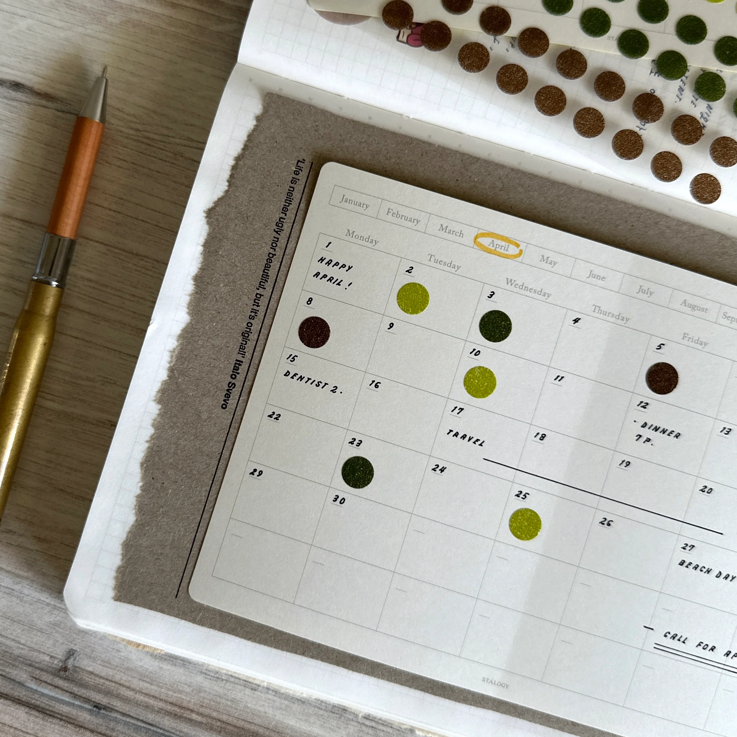 [Stalogy Sticker] Monthly Calendar - Image 10