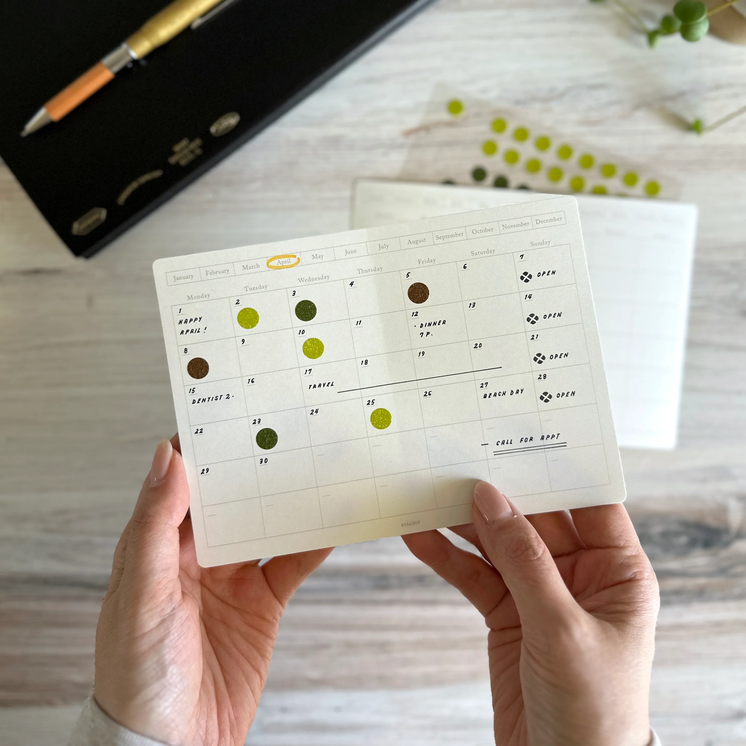 [Stalogy Sticker] Monthly Calendar - Image 3