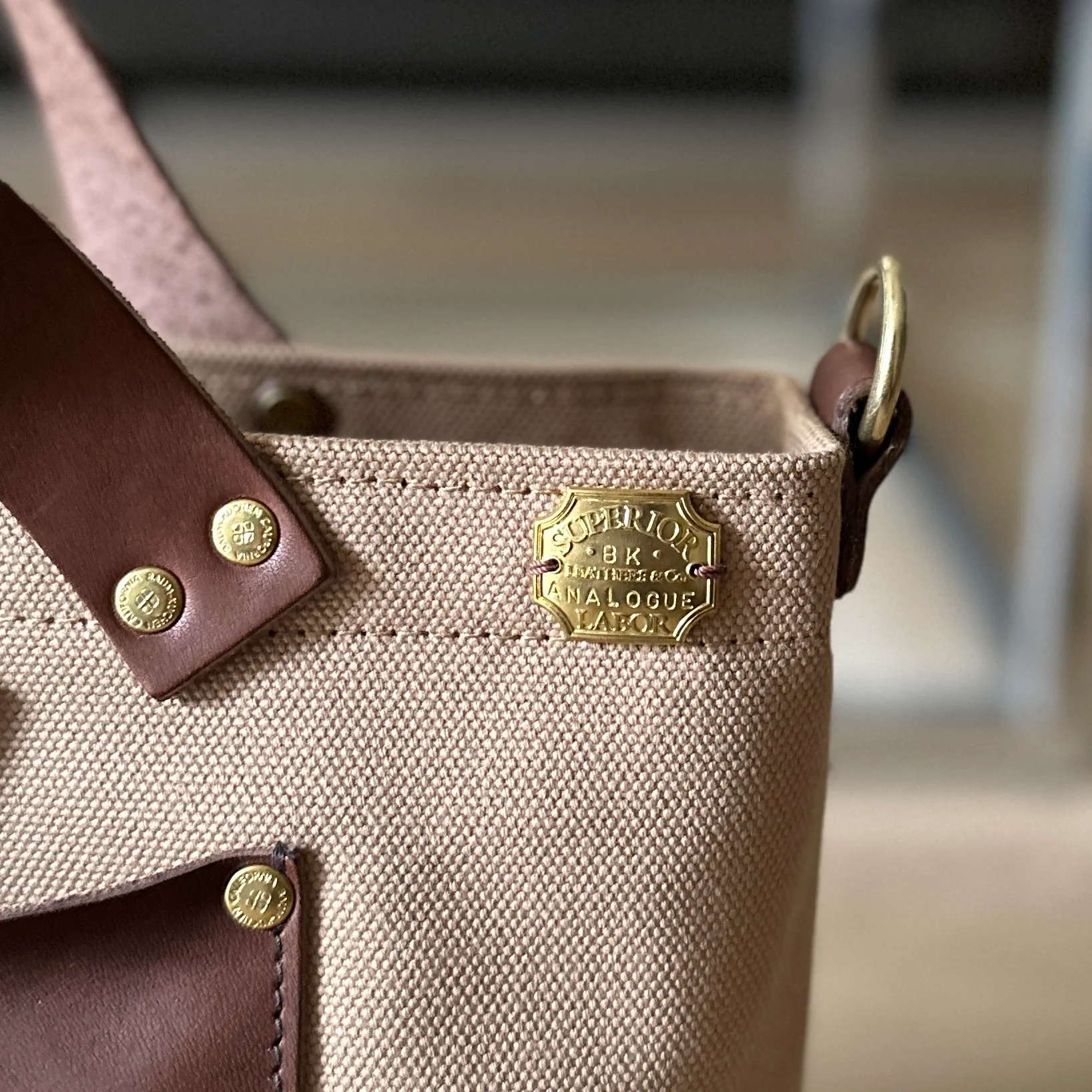 [BKxTSL] Analogue Bag // Beige - Image 9