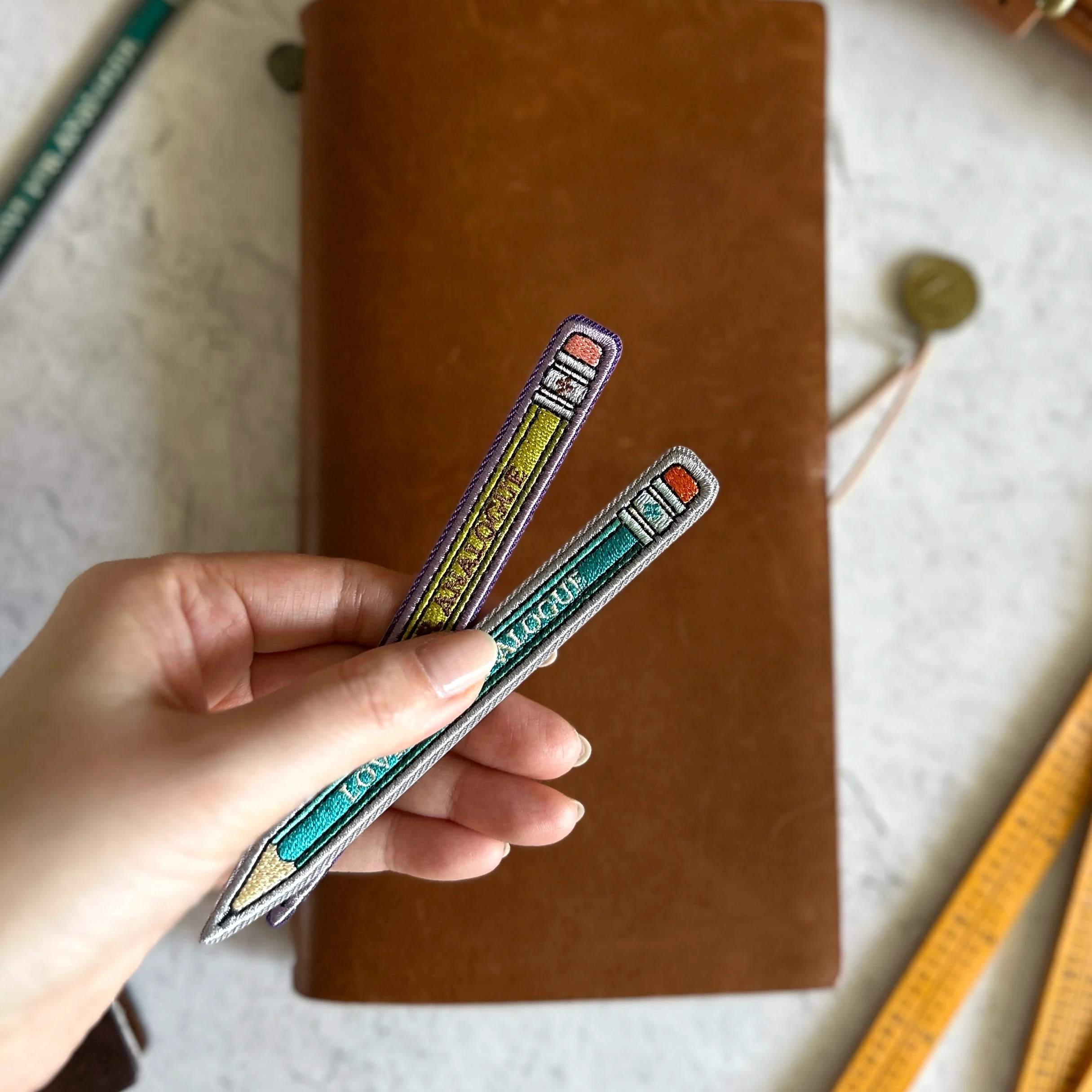 [BK Original Patch] Love for Analogue "Pencil" - Image 8