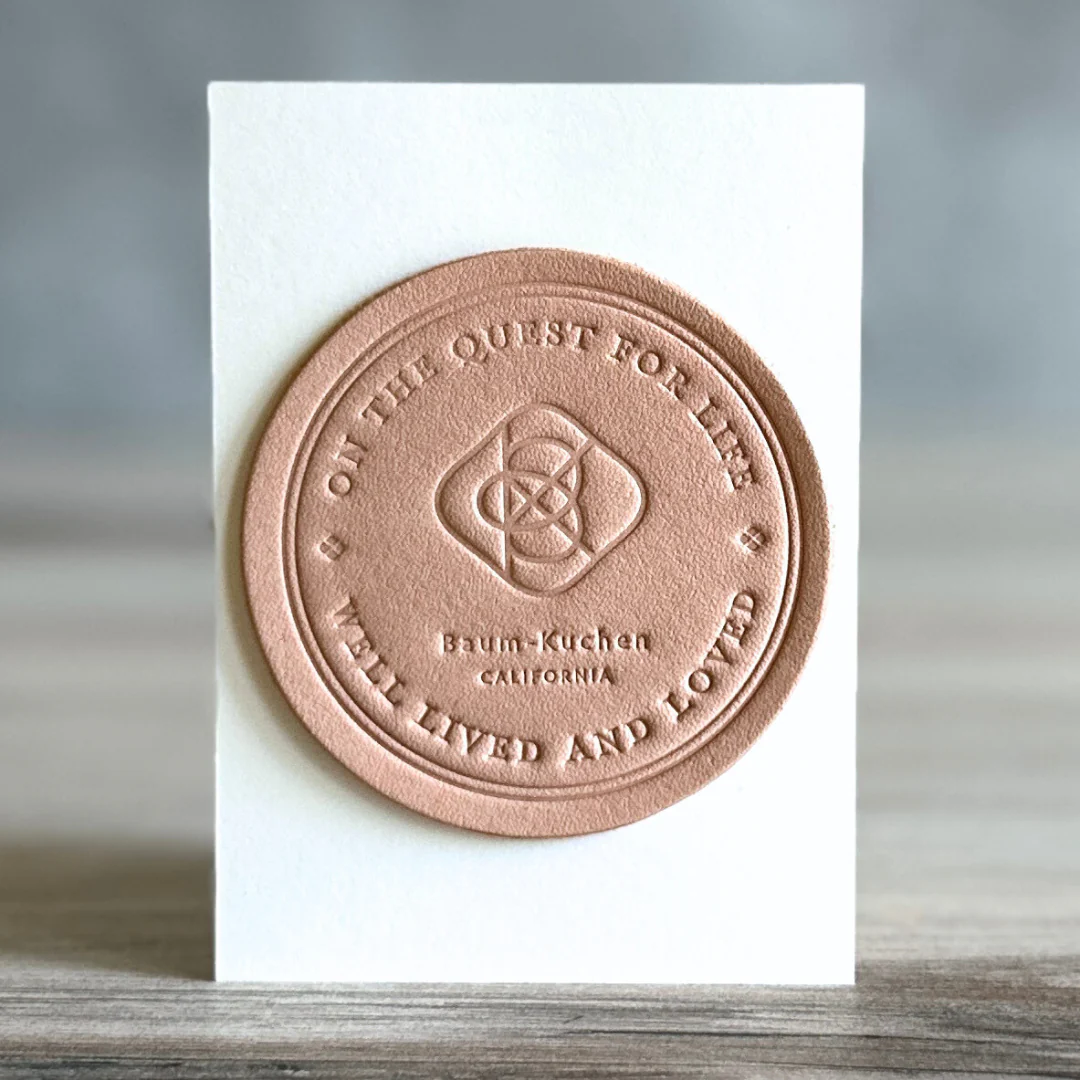 [BK Original Leather Patch] "On the quest for life well lived and loved" - Image 11