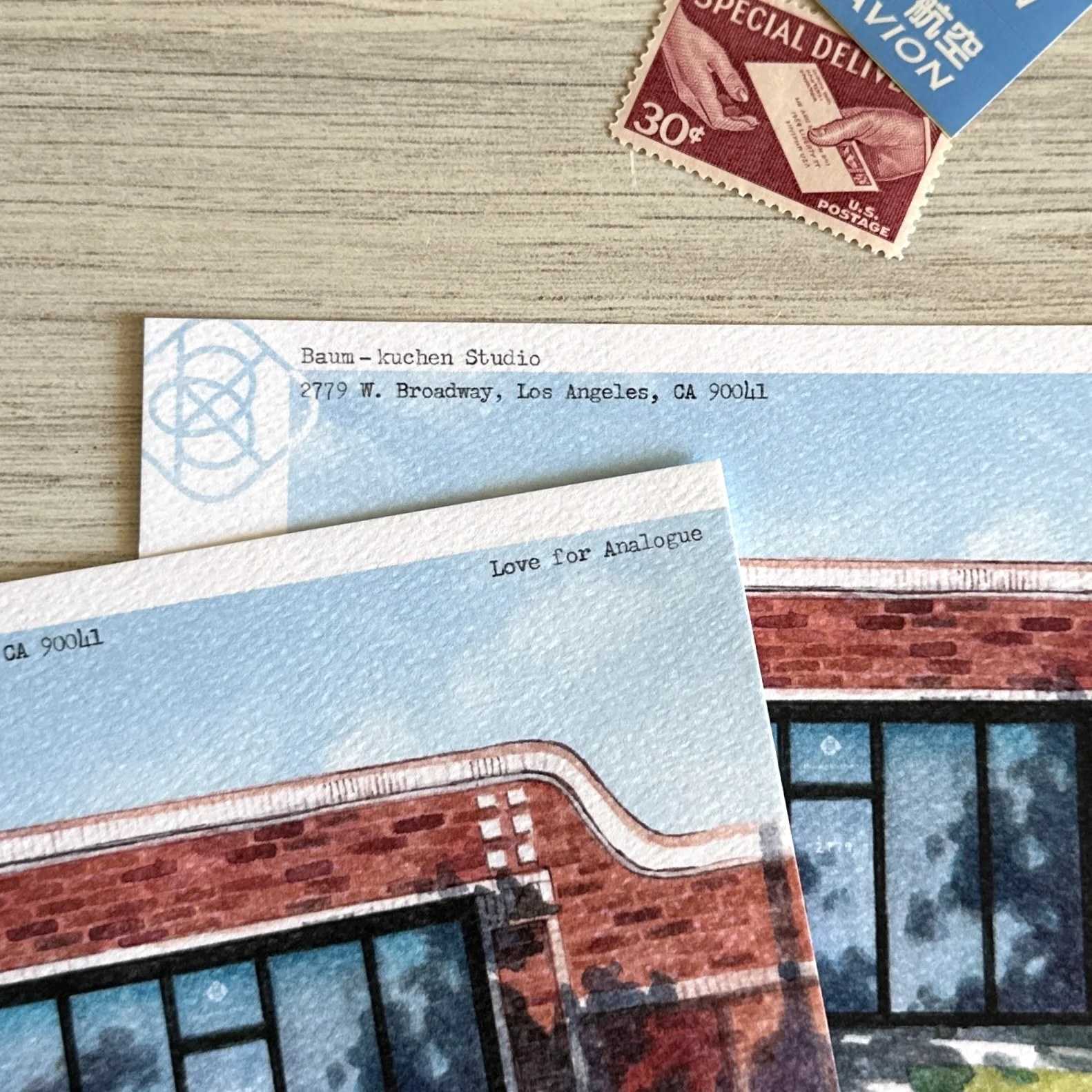 [BK Original Postcard] Baum-kuchen Eagle Rock - Image 4