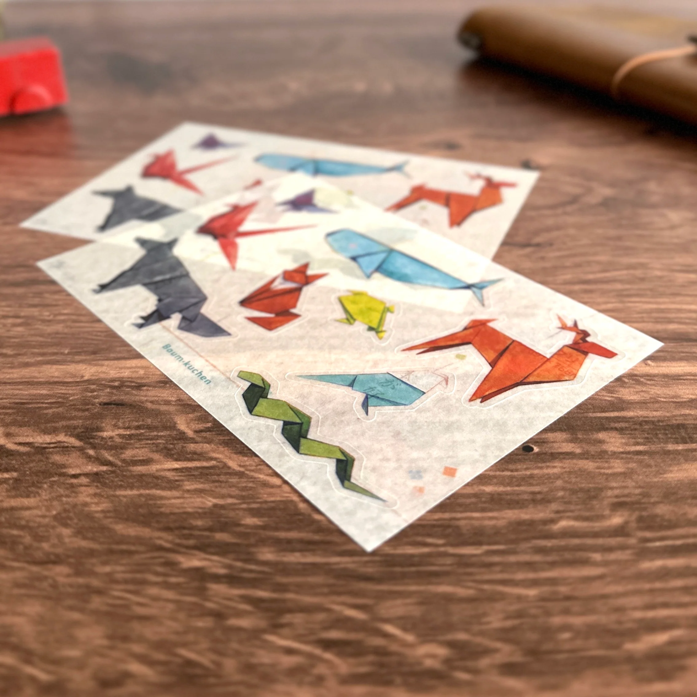 [BK Original Sticker] Origami Animals - Image 5