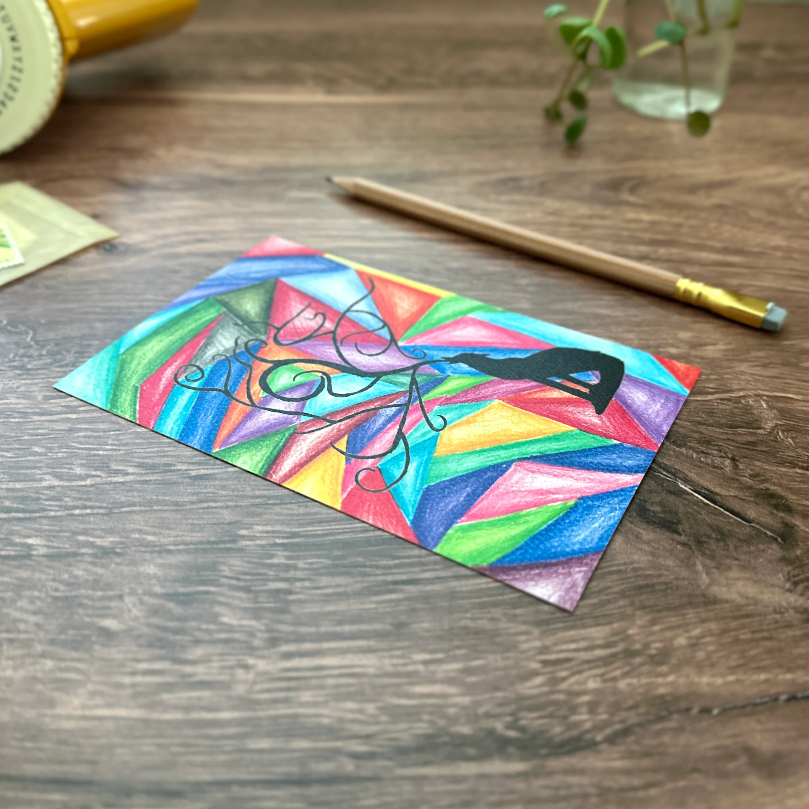 [BK Original Postcard] Wolf Call by Satchi - Image 2