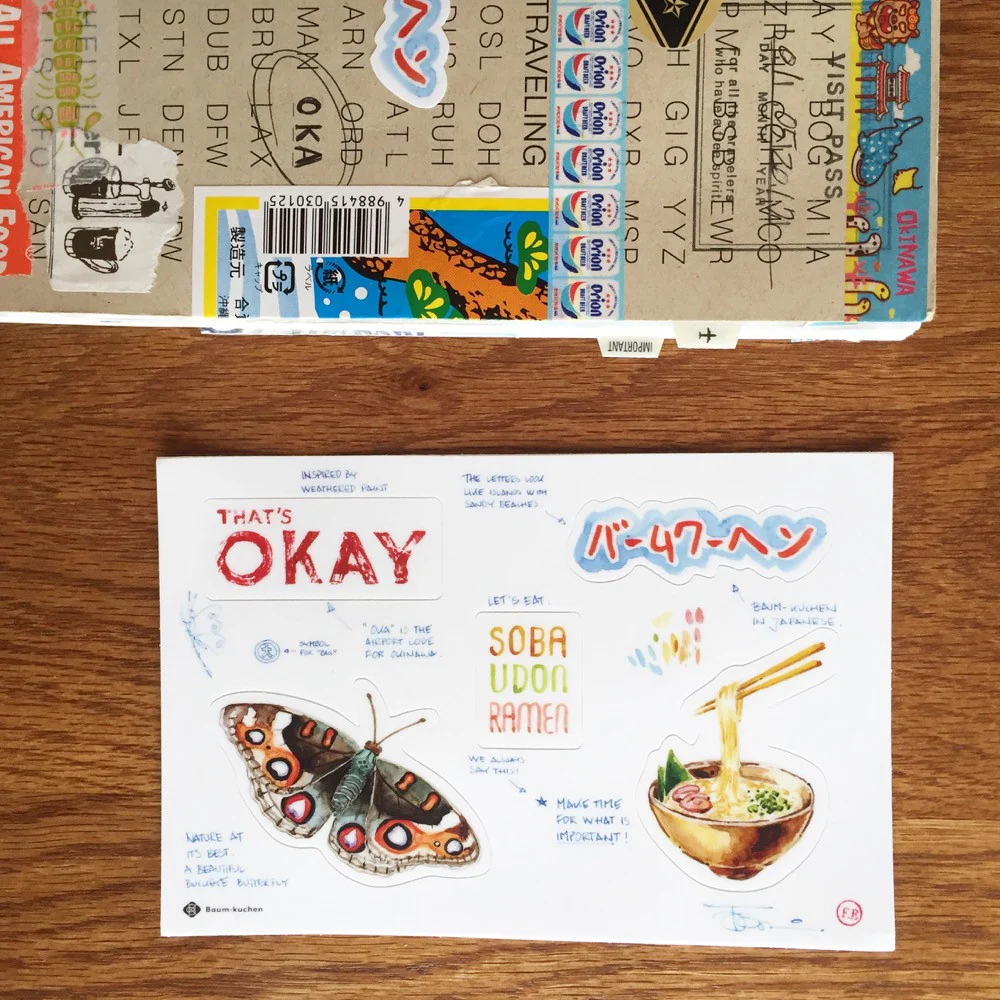 [BK Original Sticker] Okinawa, Japan