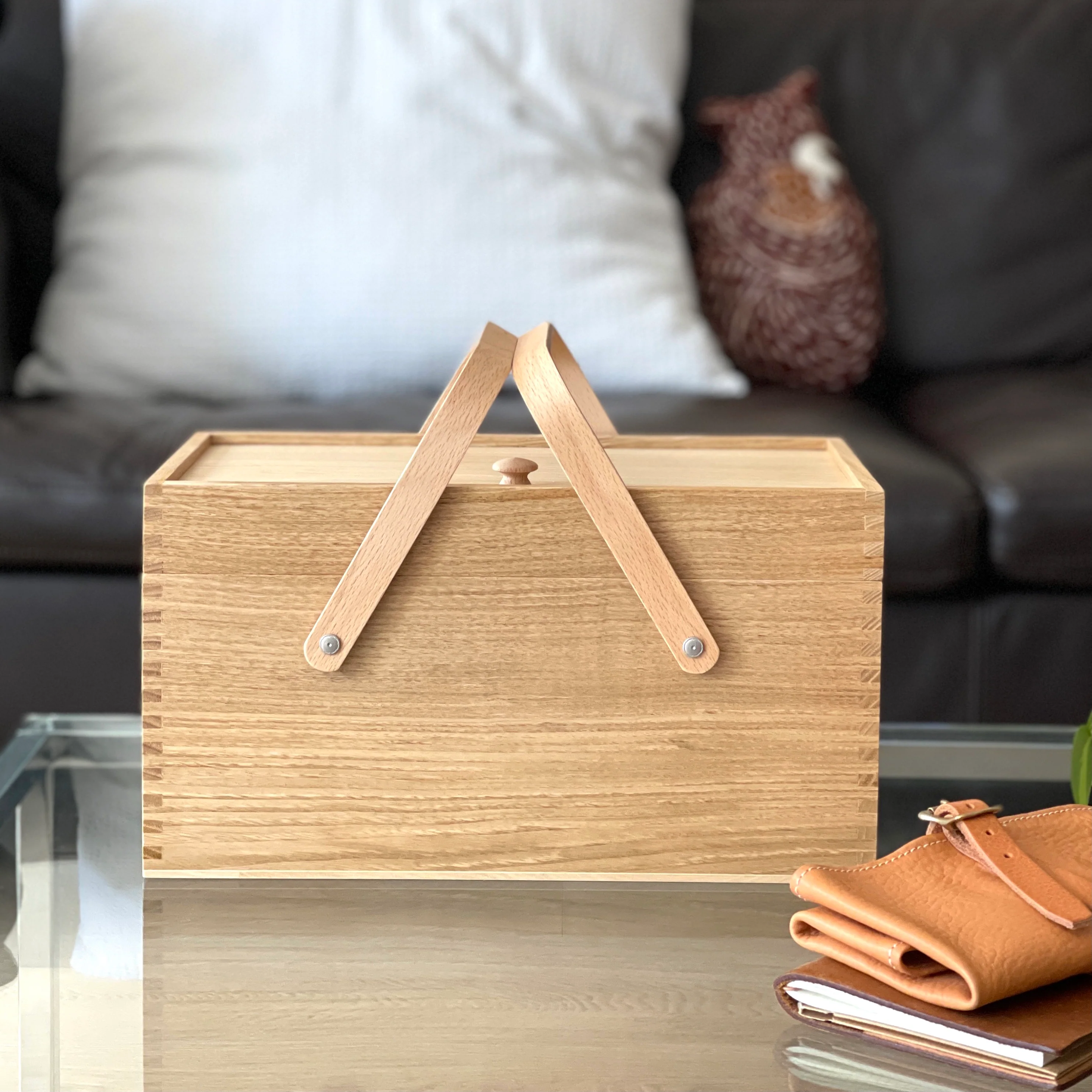 [Classiky] Chestnut Sewing Box - Image 18