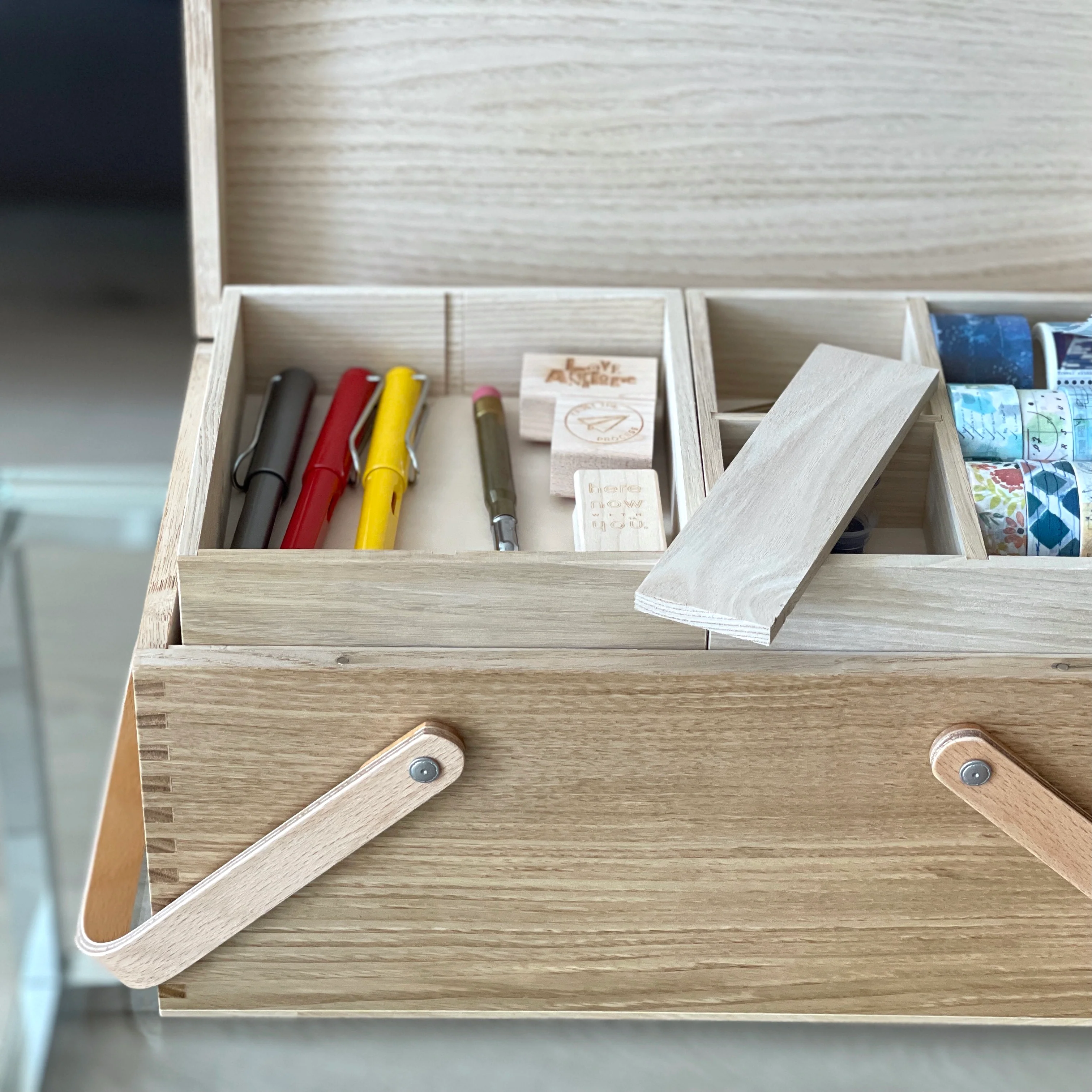 [Classiky] Chestnut Sewing Box - Image 23
