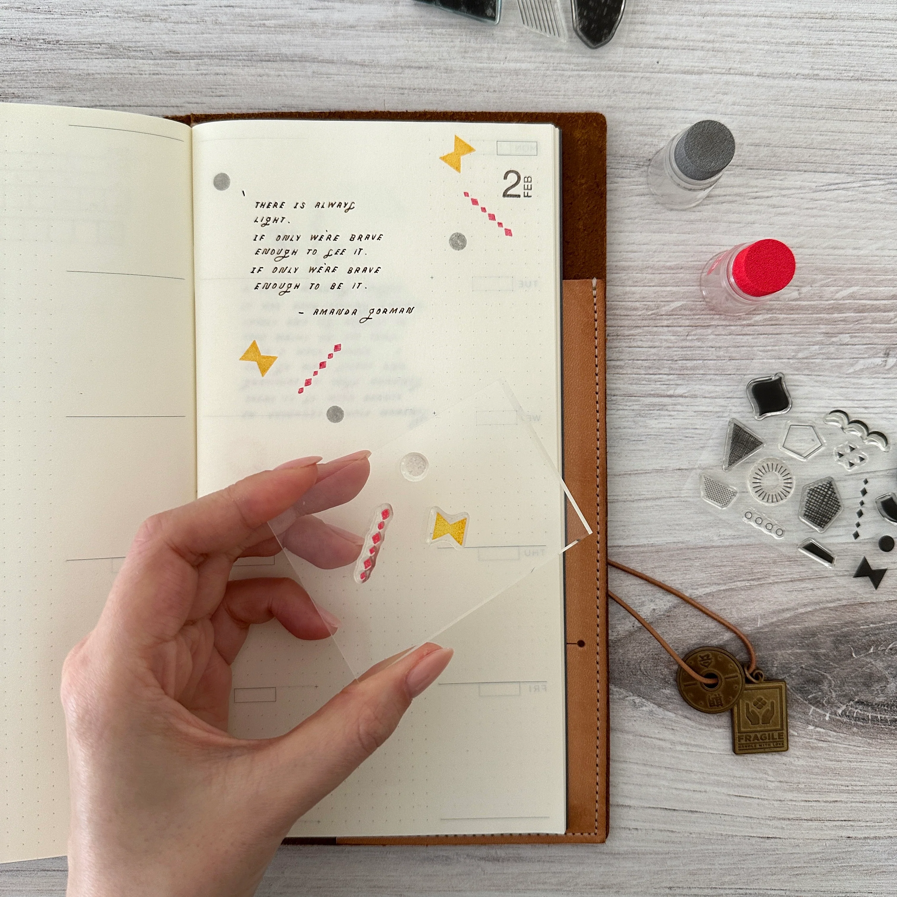 [Mizushima Clear Stamps] Geometric - Image 3