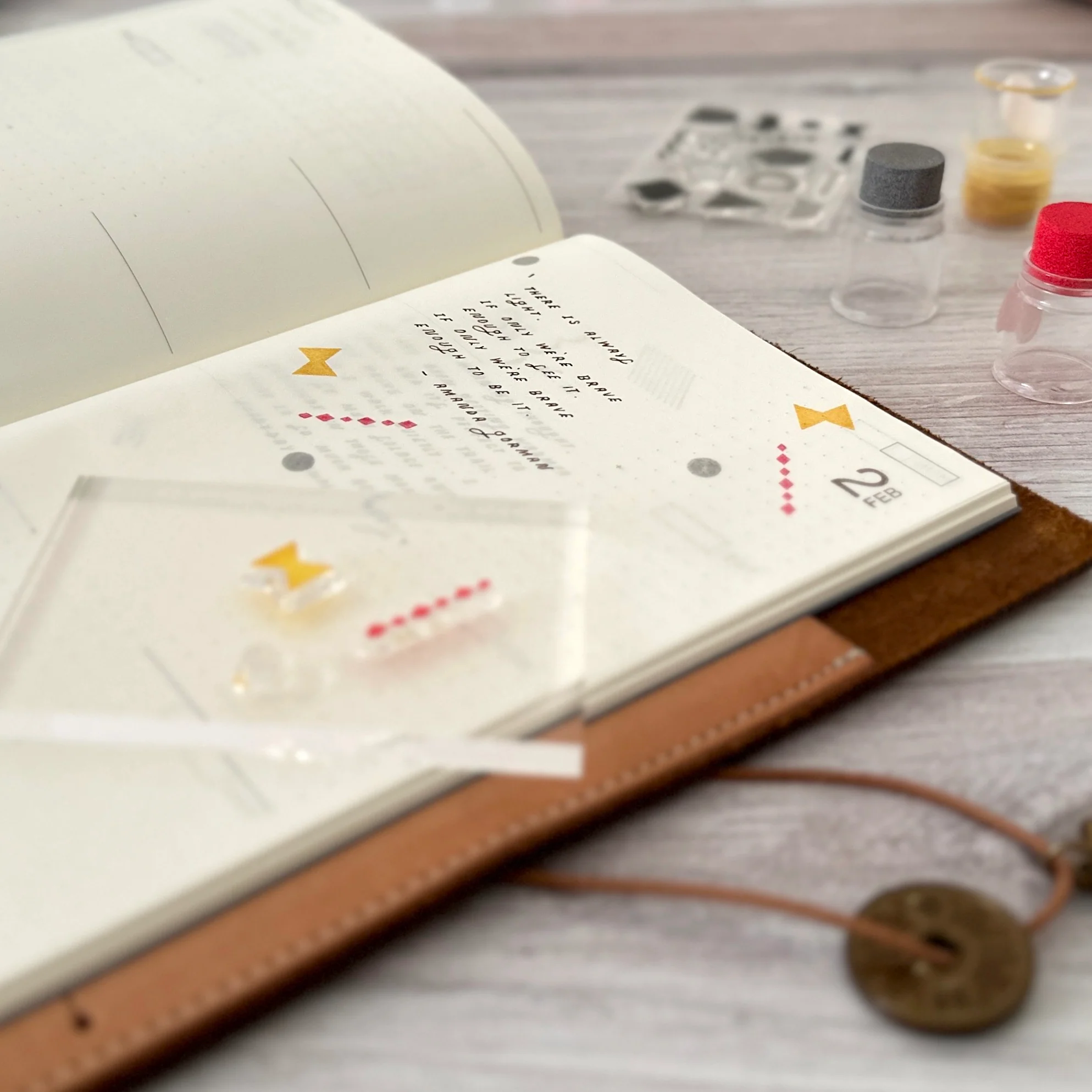 [Mizushima Clear Stamps] Geometric - Image 5