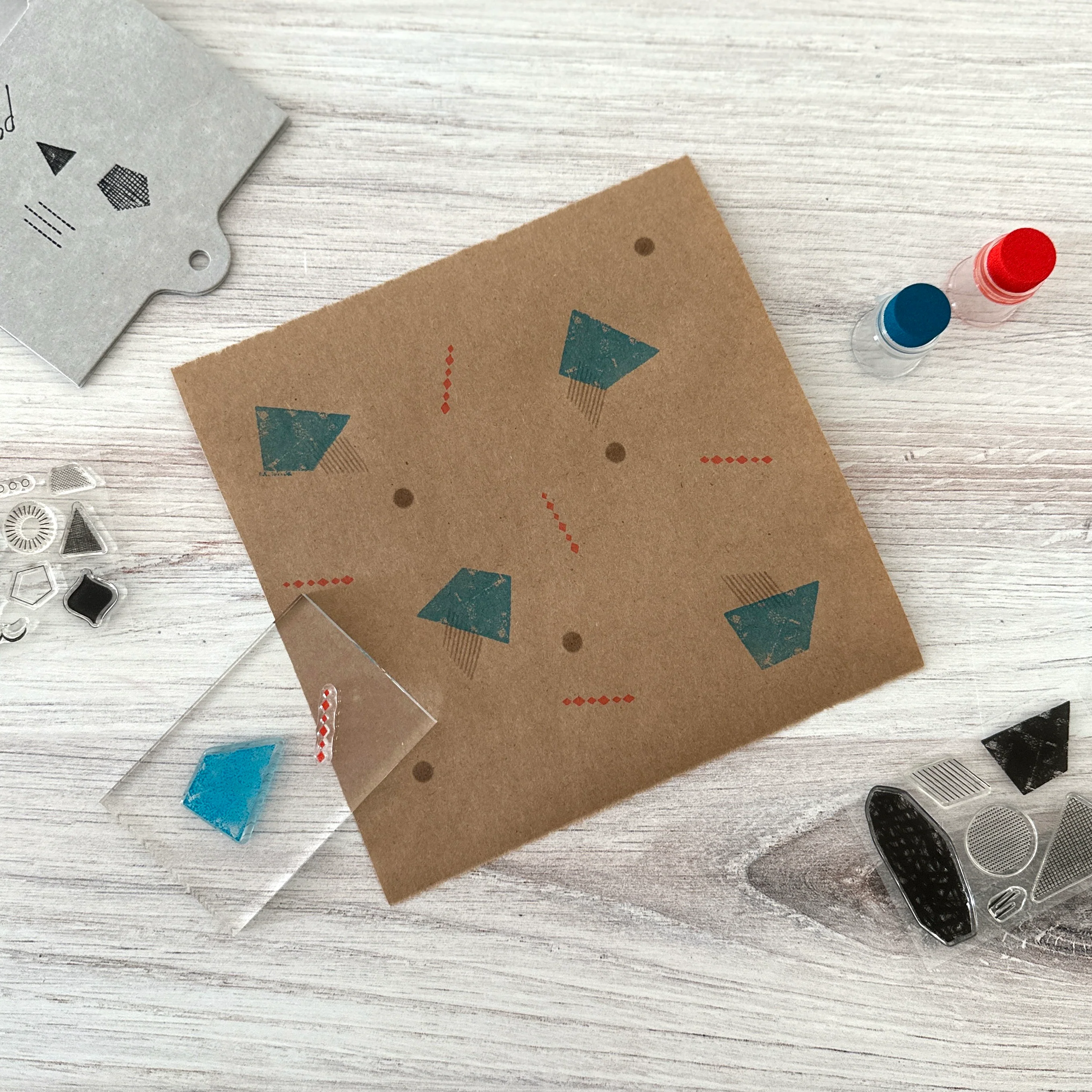 [Mizushima Clear Stamps] Geometric - Image 6