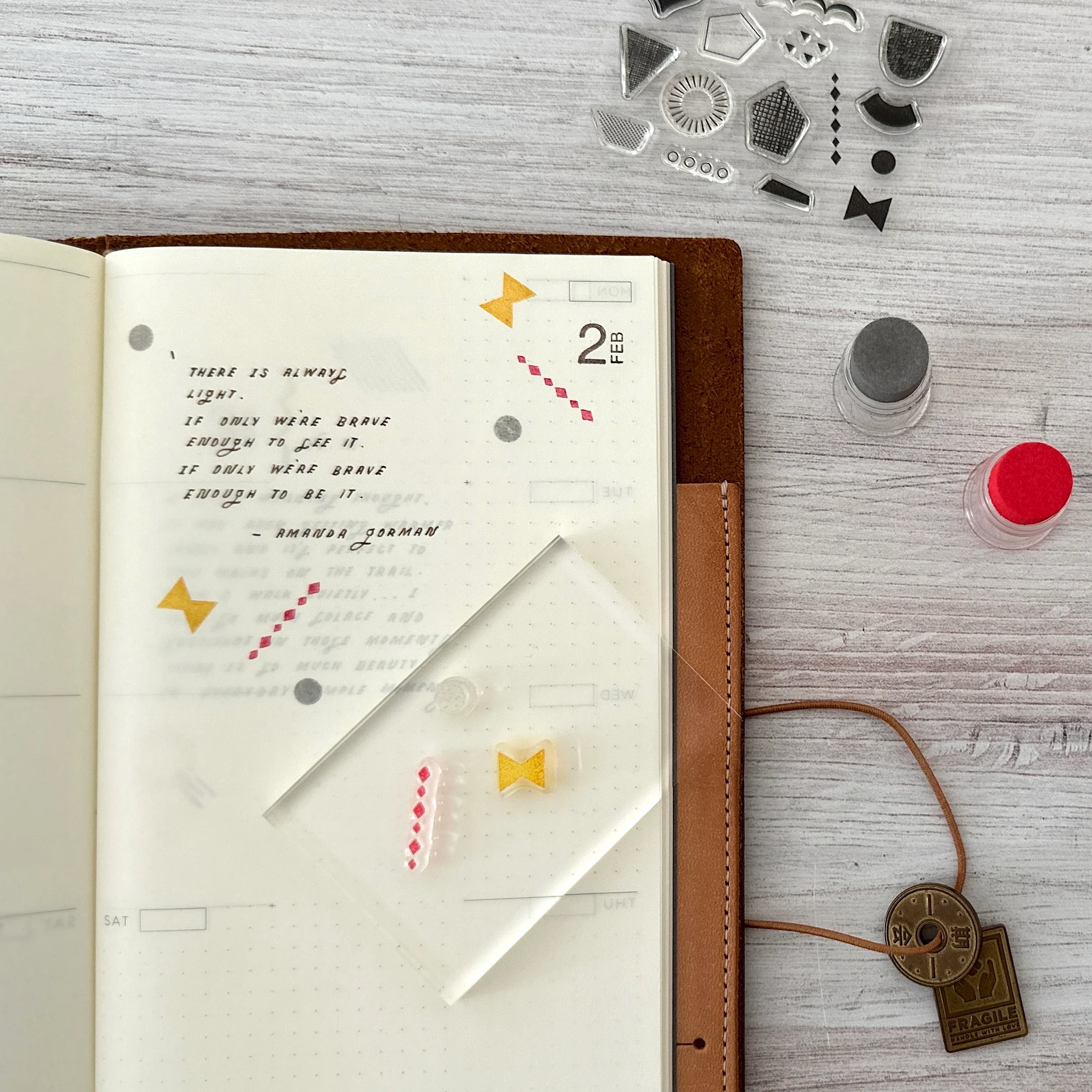 [Mizushima Clear Stamps] Geometric - Image 7
