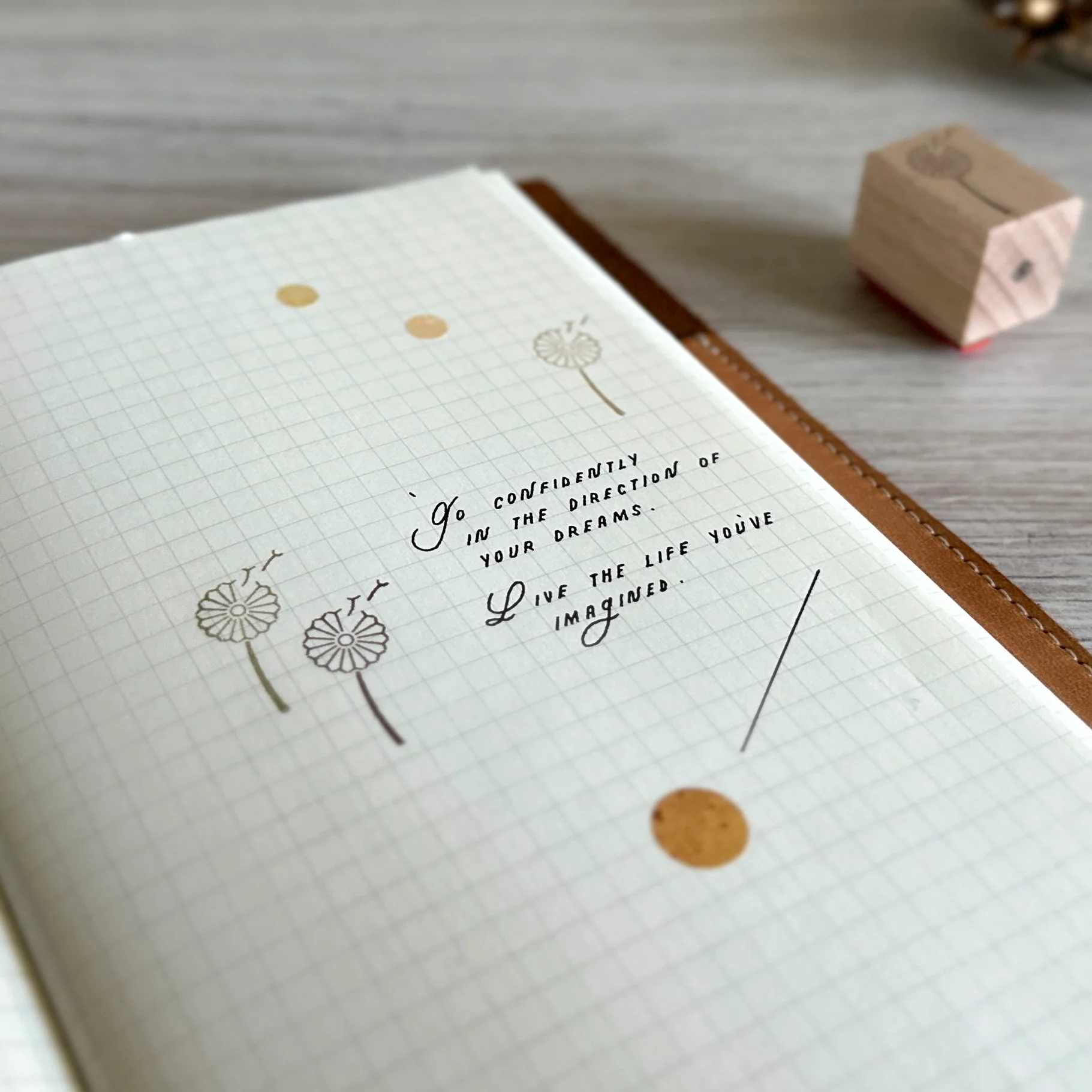 [BK Original Stamp] Dandelion - Image 4