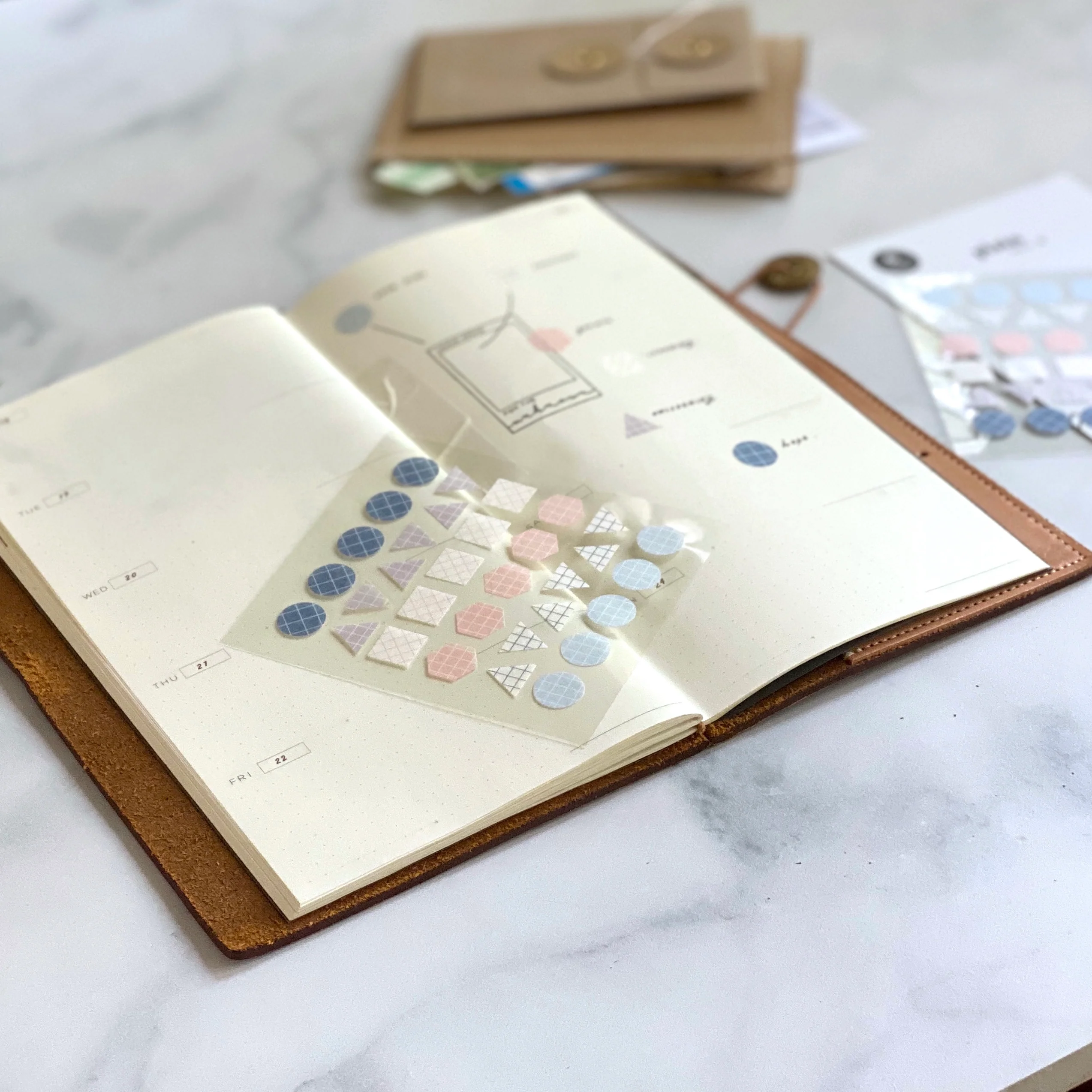 [Suatelier Stickers] plain.07 geometric - Image 6
