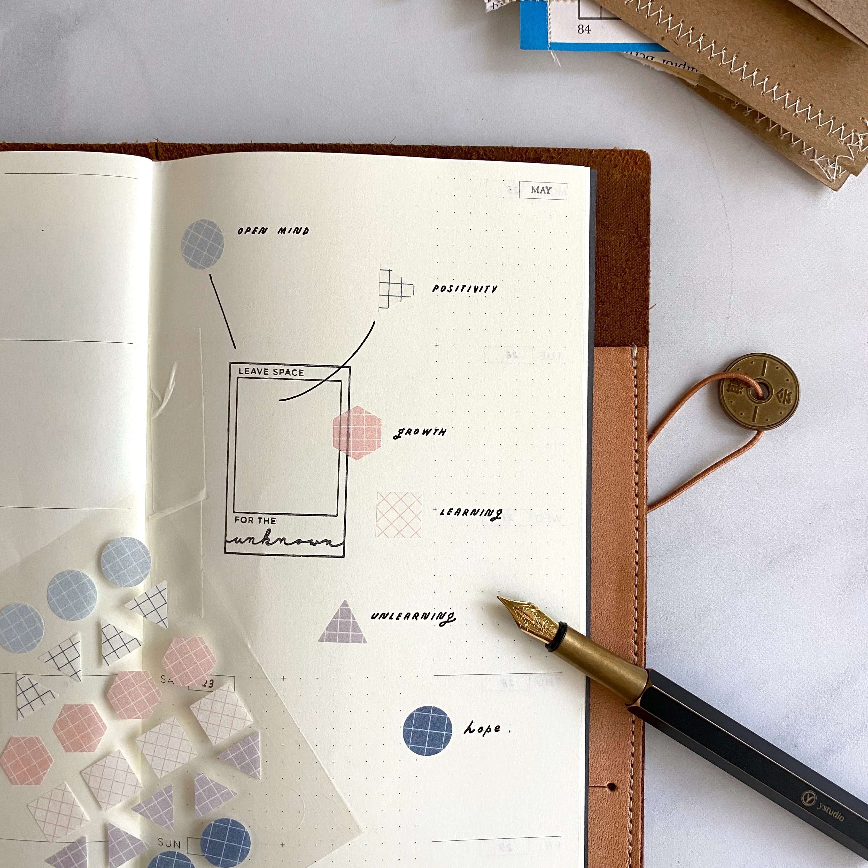 [Suatelier Stickers] plain.07 geometric - Image 7