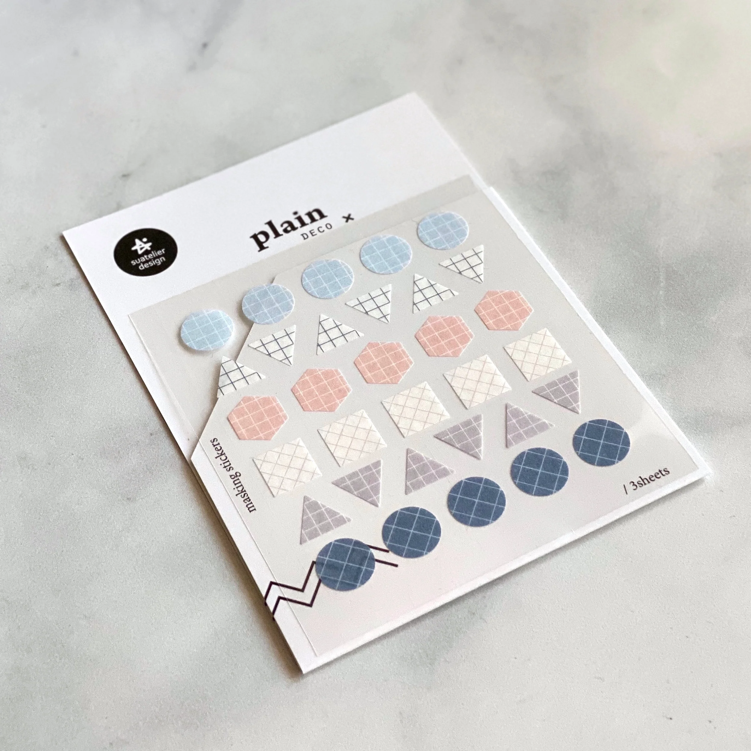 [Suatelier Stickers] plain.07 geometric - Image 9