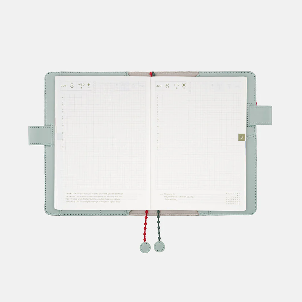 [Hobonichi Cover] mina perhonen light berry (A5) - Image 6