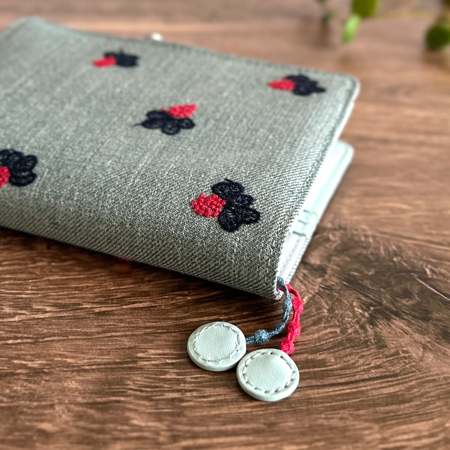 [Hobonichi Cover] mina perhonen light berry (A6) - Image 4