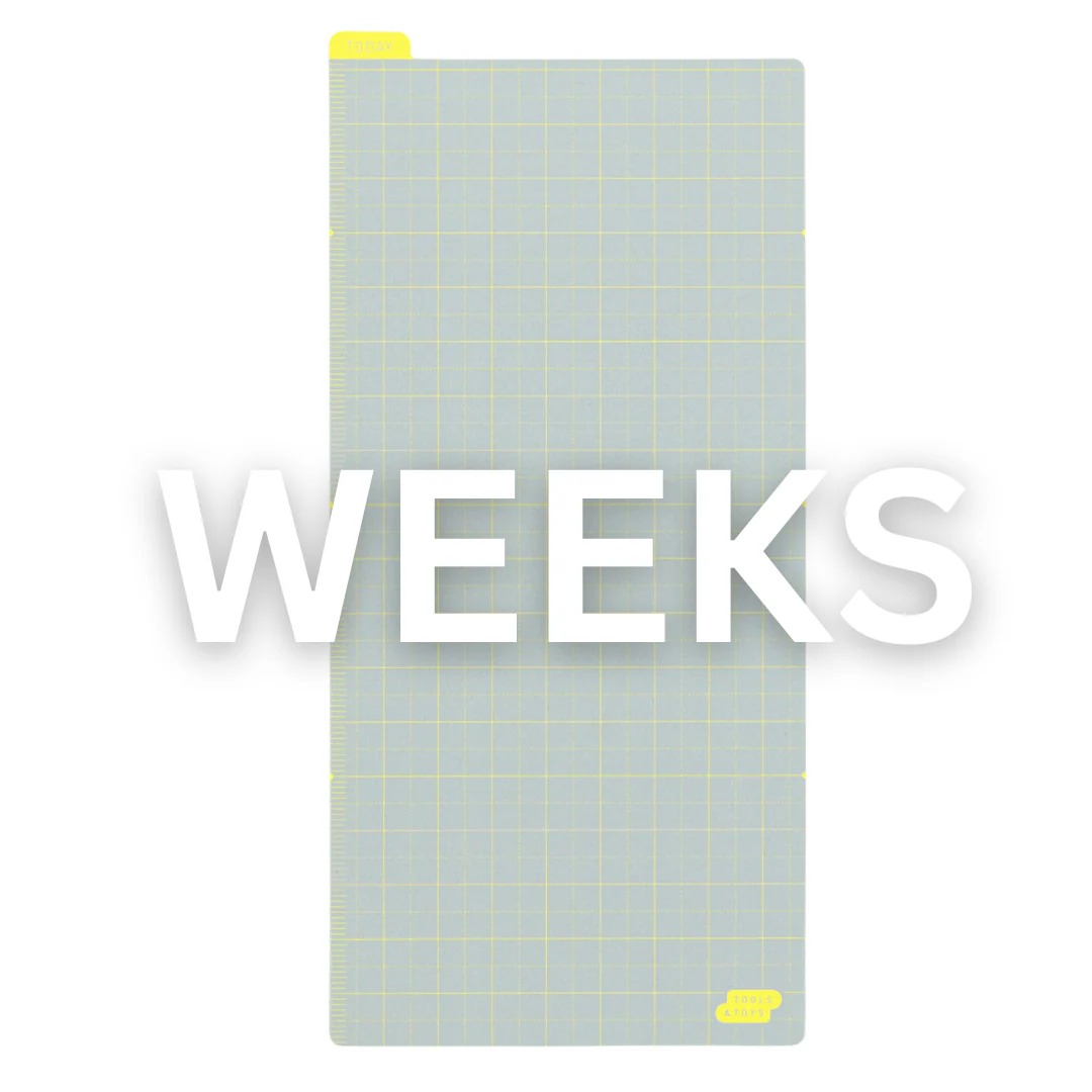 [Hobonichi Pencil Board] Ice Gray x Yellow (3 sizes) - Image 13