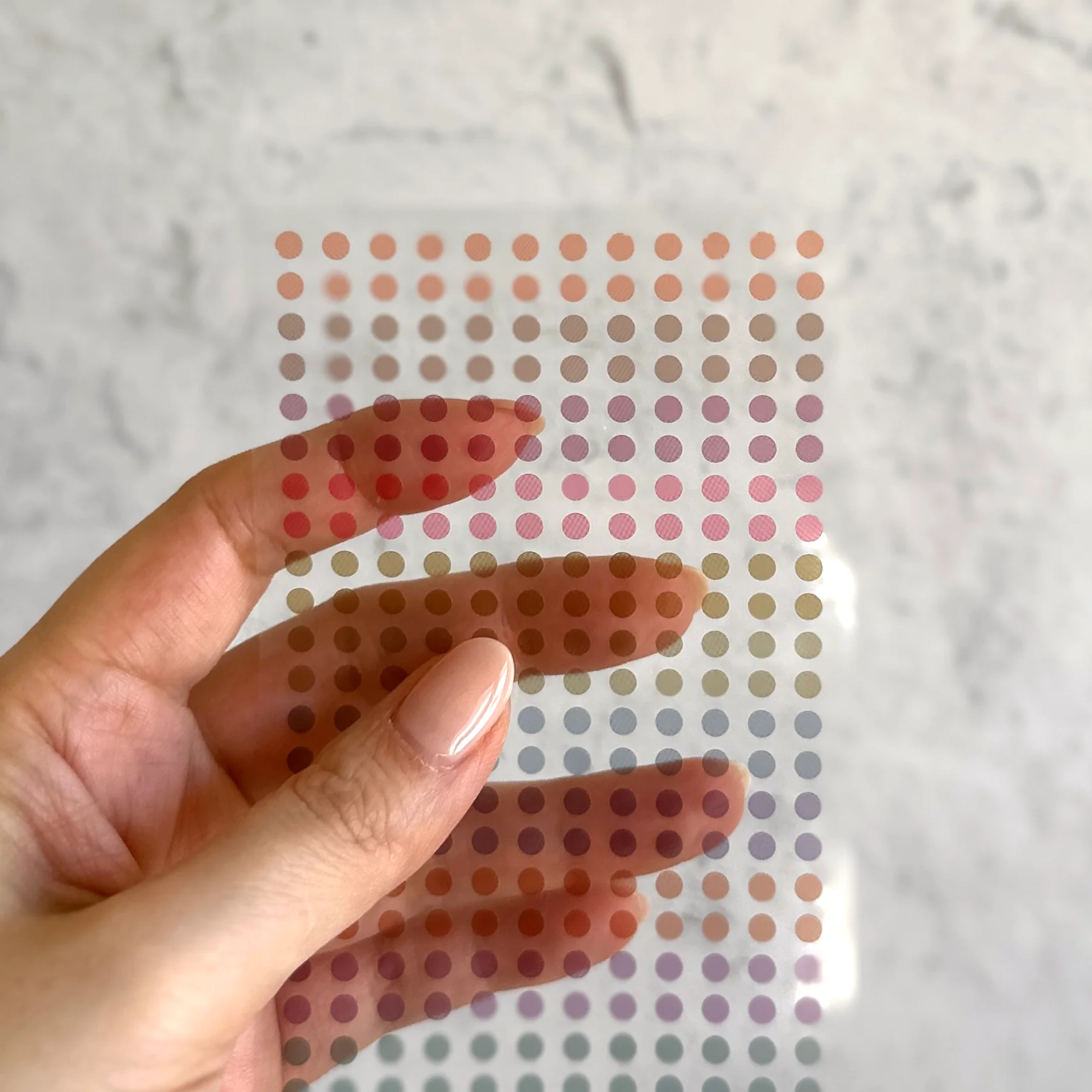[Hobonichi] TSUKI no IRO: Transparent Dot Stickers - Image 5