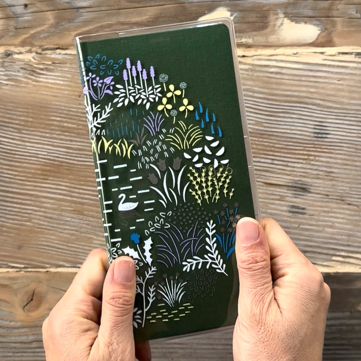 [Hobonichi] Yuri Sanae: Clear Cover for Weeks (Forest Lake) - Image 3