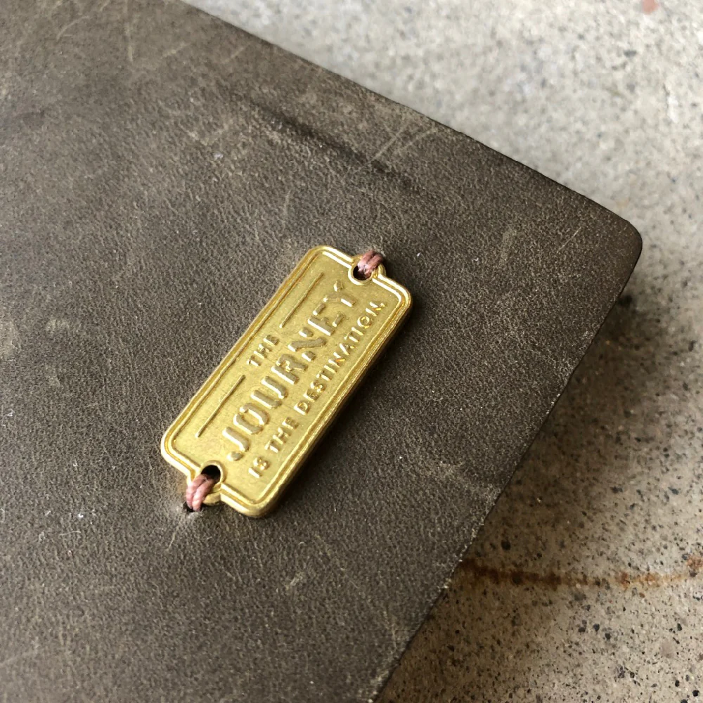 [BK Original Brass Plate] Journey is the destination - Image 3