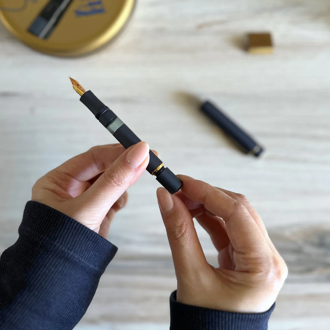 [Kaweco] AL Sport Piston Solo Fountain Pen // Navy - Image 12