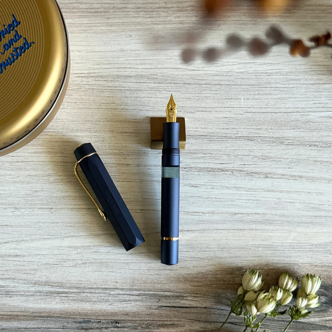 [Kaweco] AL Sport Piston Solo Fountain Pen // Navy - Image 16