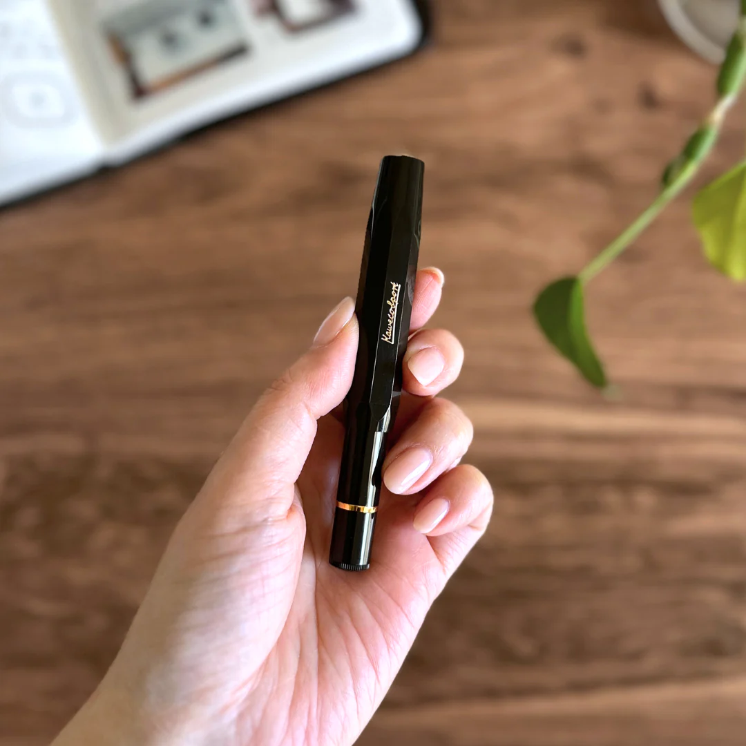 [Kaweco] Classic Sport Piston Fountain Pen // Black - Image 2