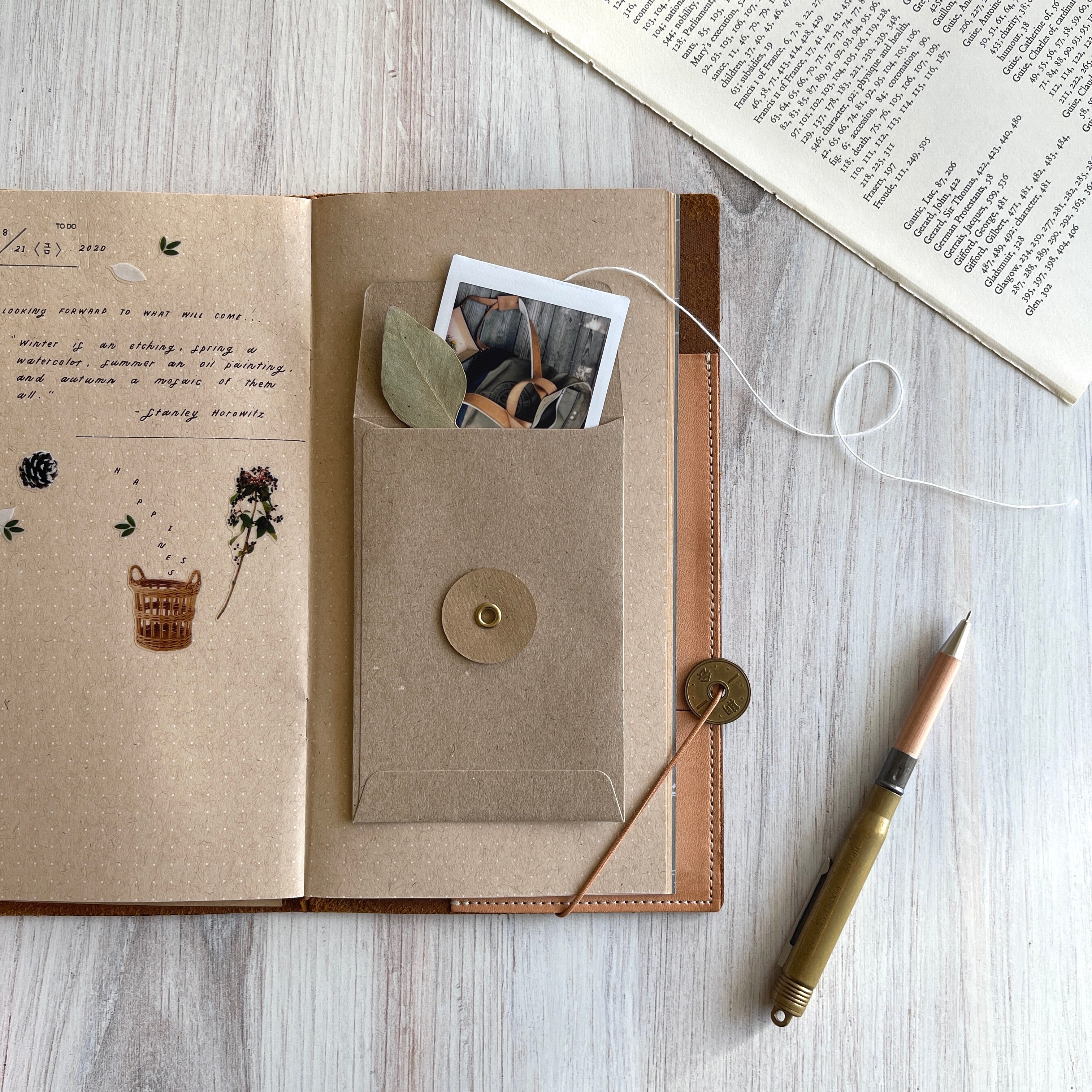 [TRC] Kraft Envelope with String / Small - Image 3