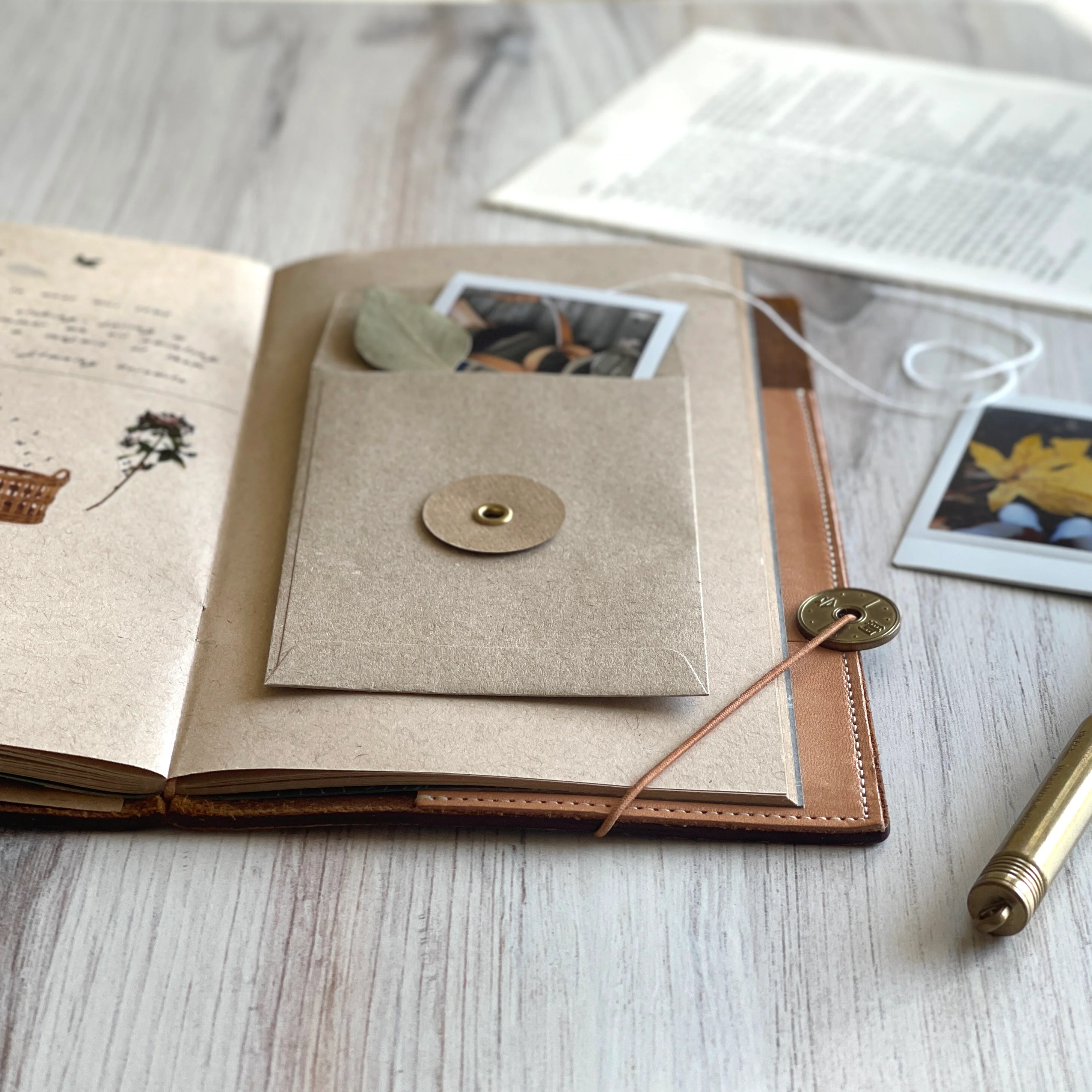 [TRC] Kraft Envelope with String / Small - Image 4