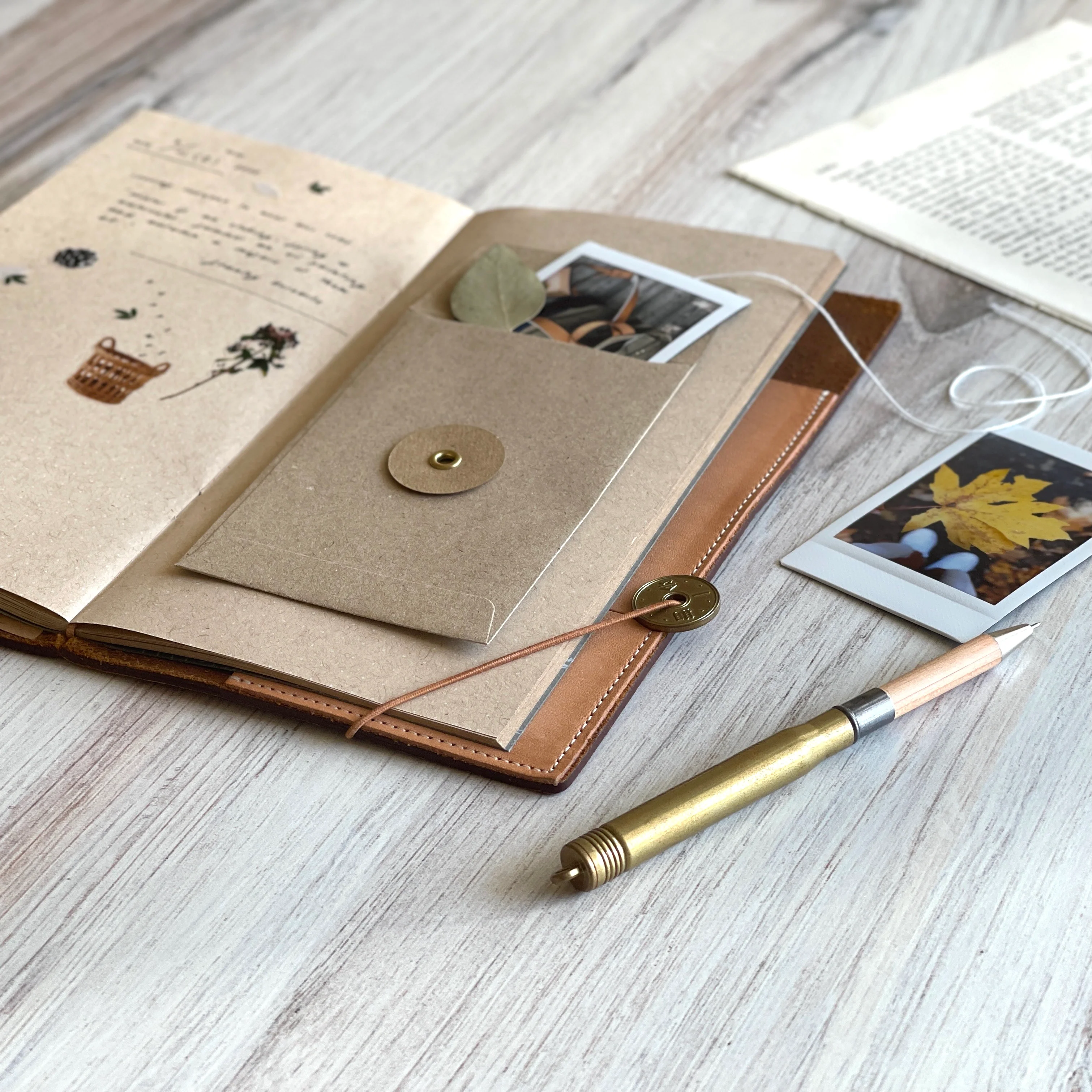 [TRC] Kraft Envelope with String / Small - Image 5