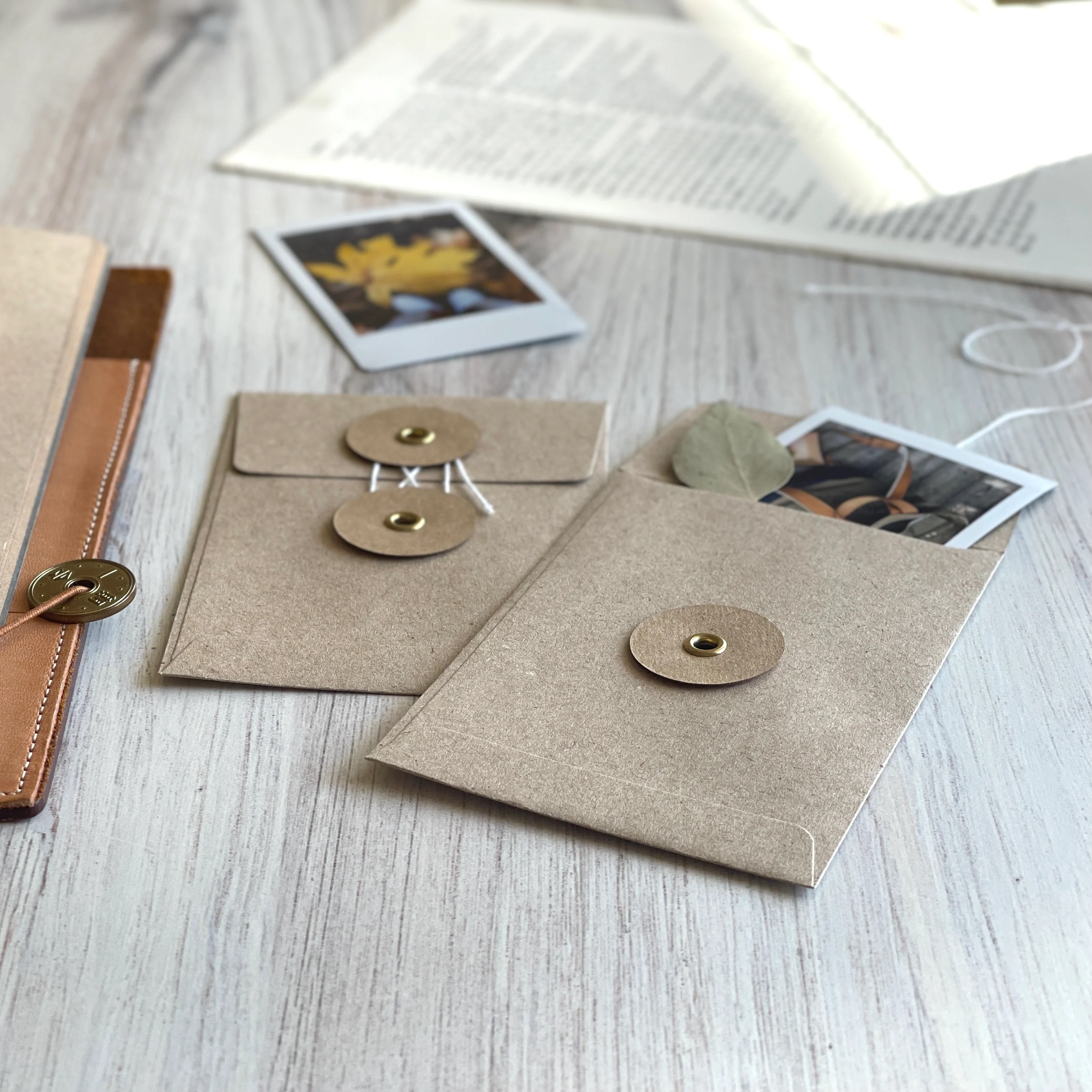 [TRC] Kraft Envelope with String / Small - Image 6