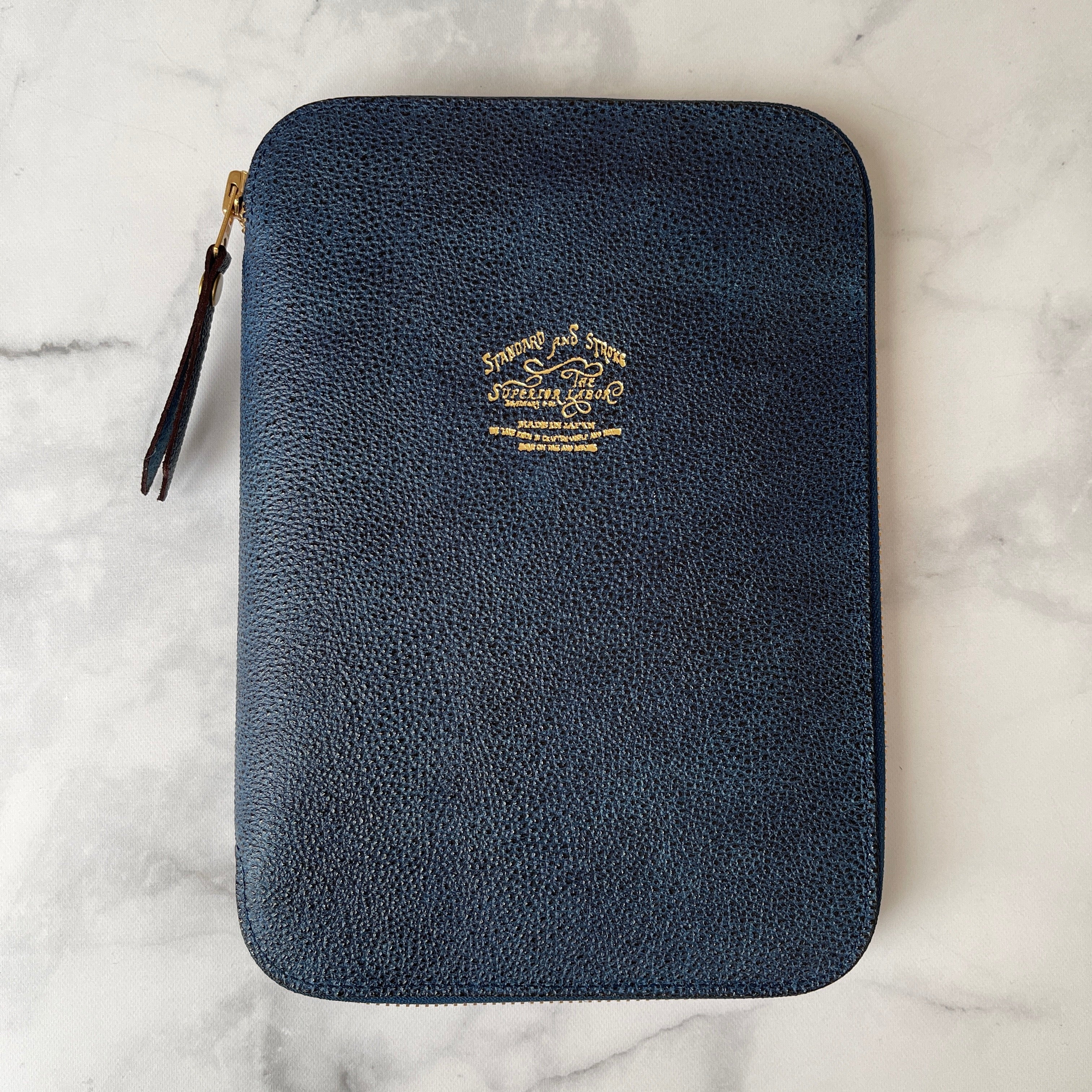 [TSL] Kurozan Leather Zip Organizer // Indigo - Image 10