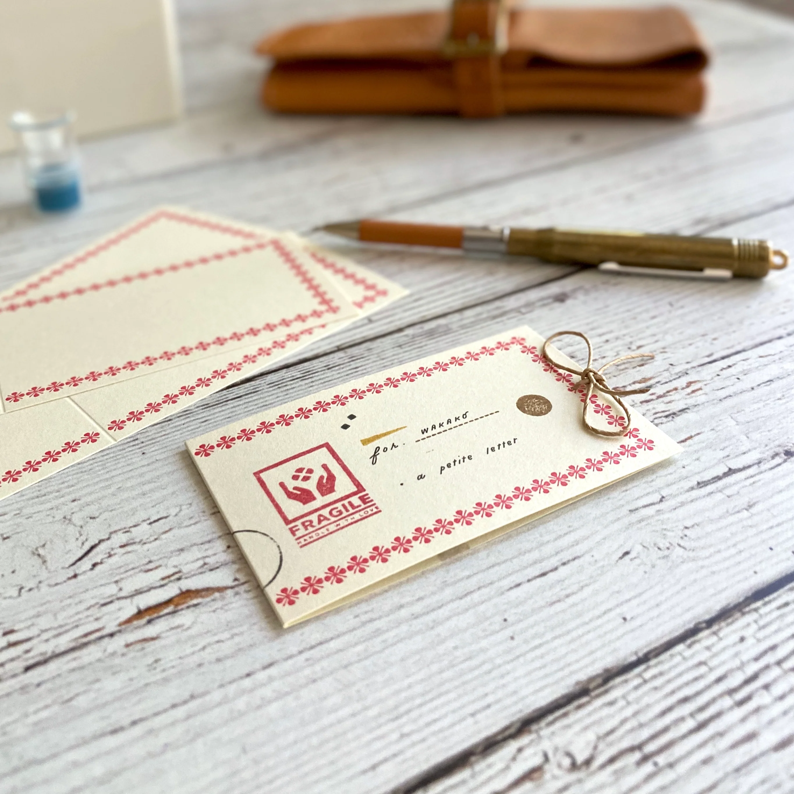 [Classiky]Letterpress Folded Memo Card - Image 13