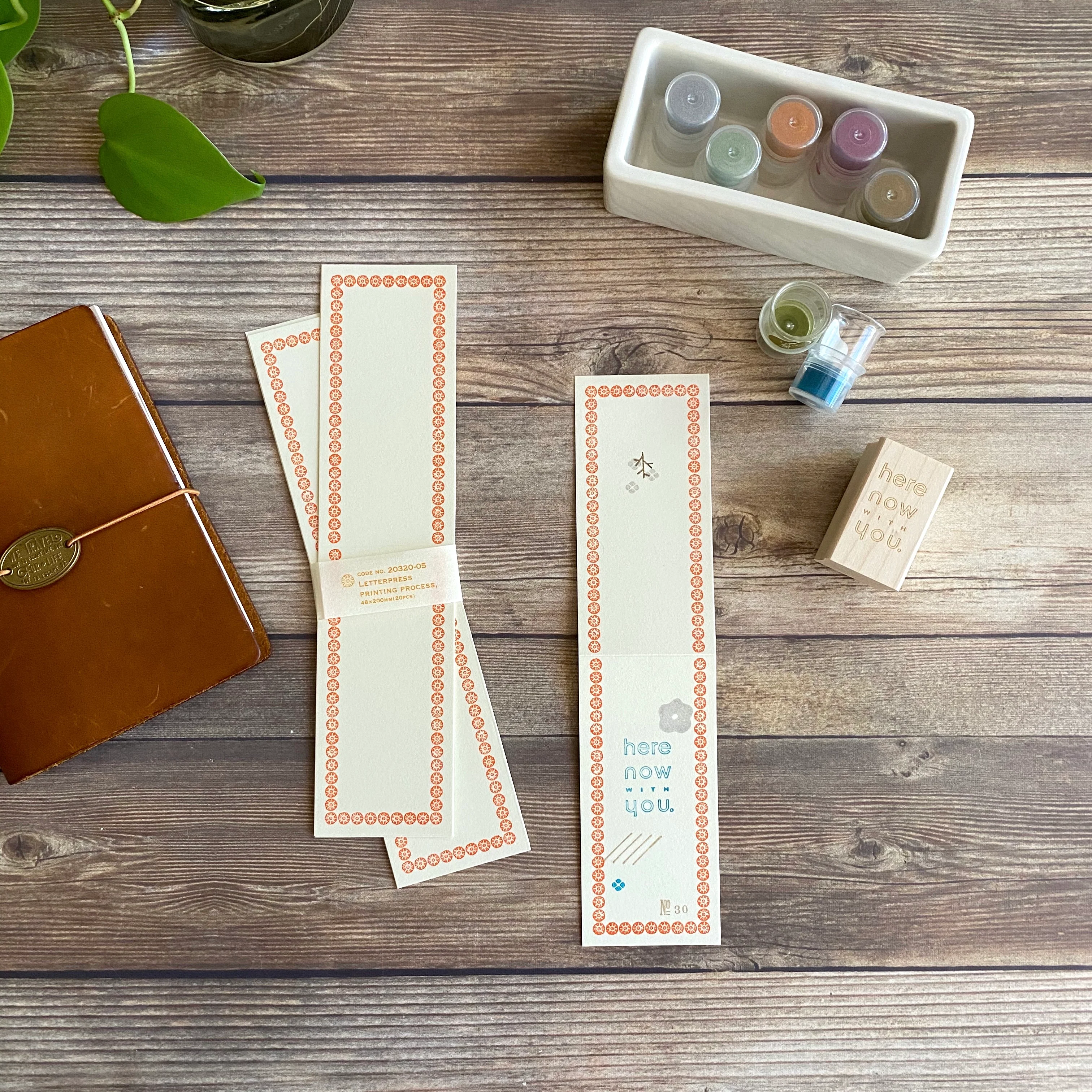 [Classiky]Letterpress Folded Memo Card - Image 6