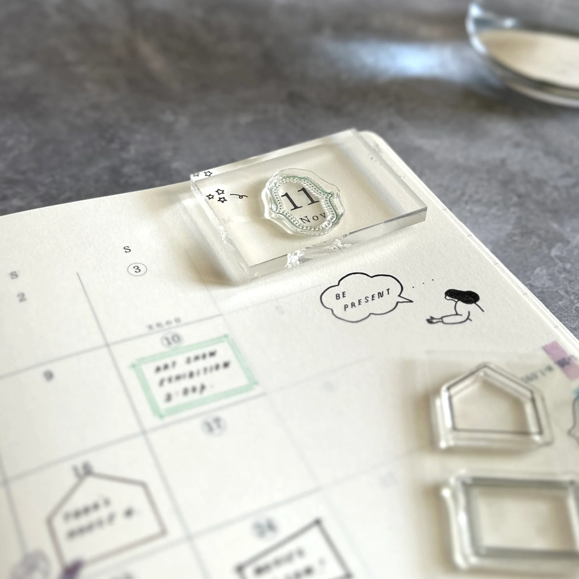 [Mizushima Clear Stamps] Frame - Image 3