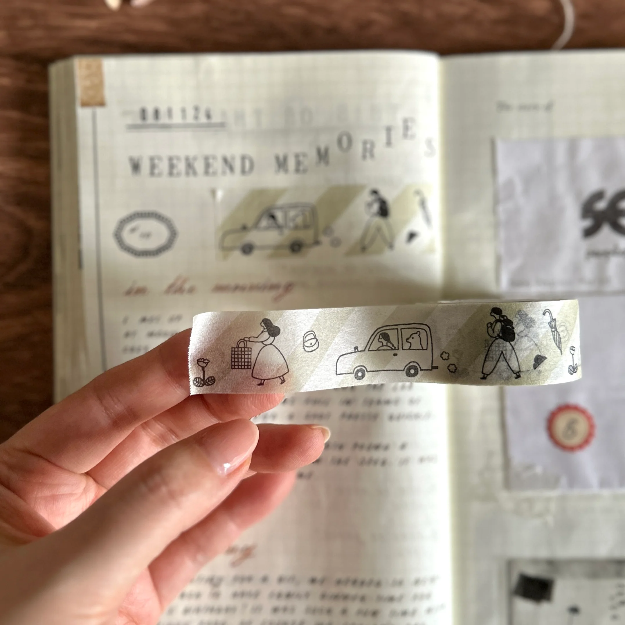 [necktie × mizushima Masking Tape] On the Go - Image 4