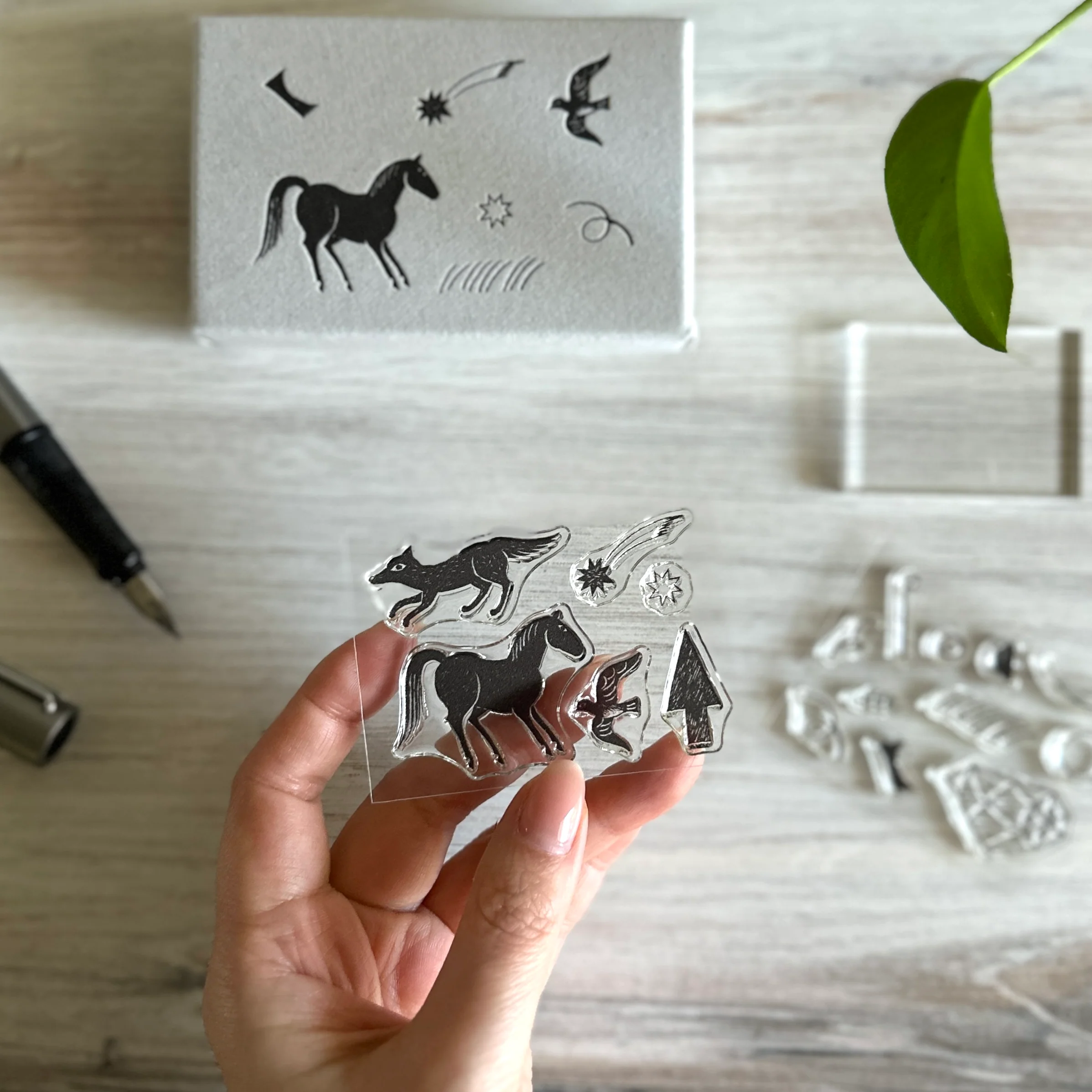 [Nishi Shuku × mizushima Clear Stamps] In the Night - Image 3