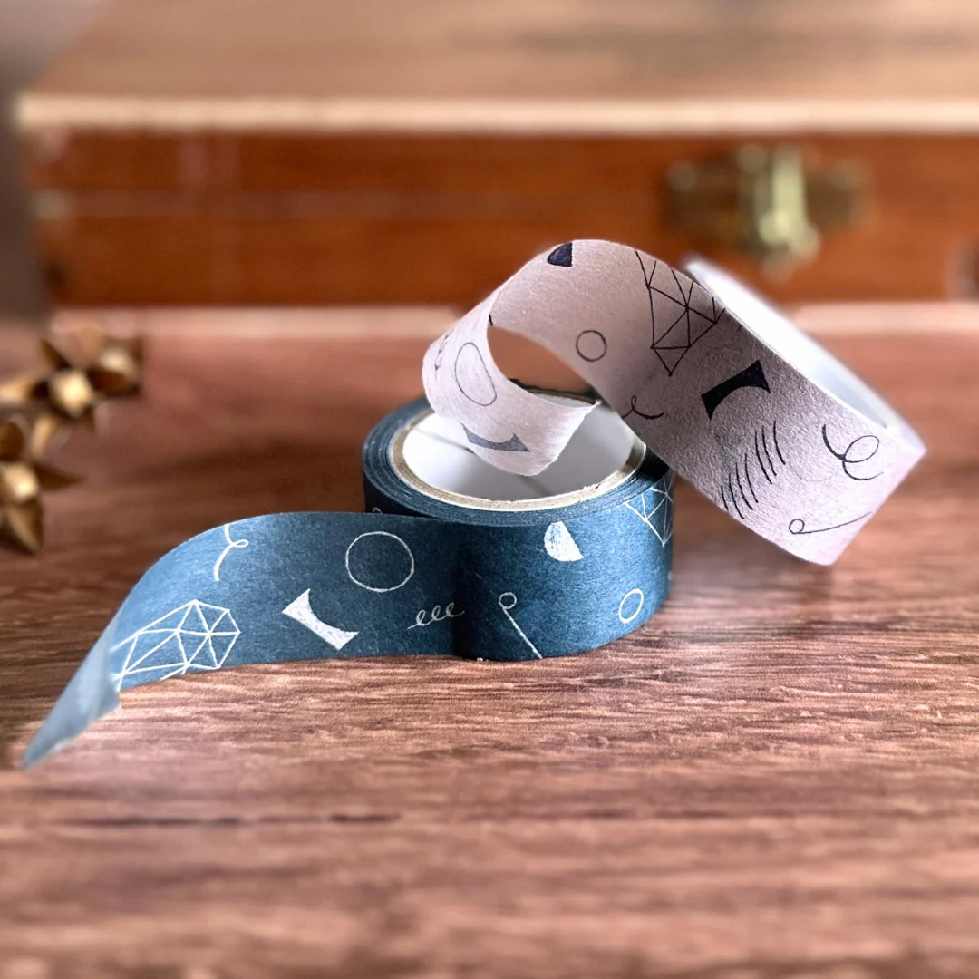 [Nishi Shuku×mizushima Masking Tape] In the Night "Shapes" - Image 4