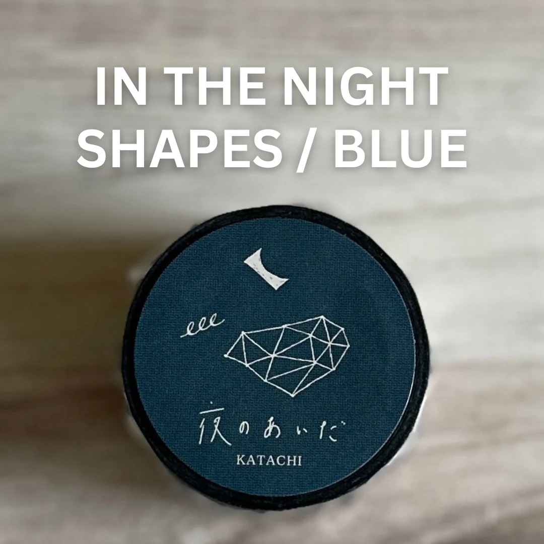 [Nishi Shuku×mizushima Masking Tape] In the Night "Shapes" - Image 8