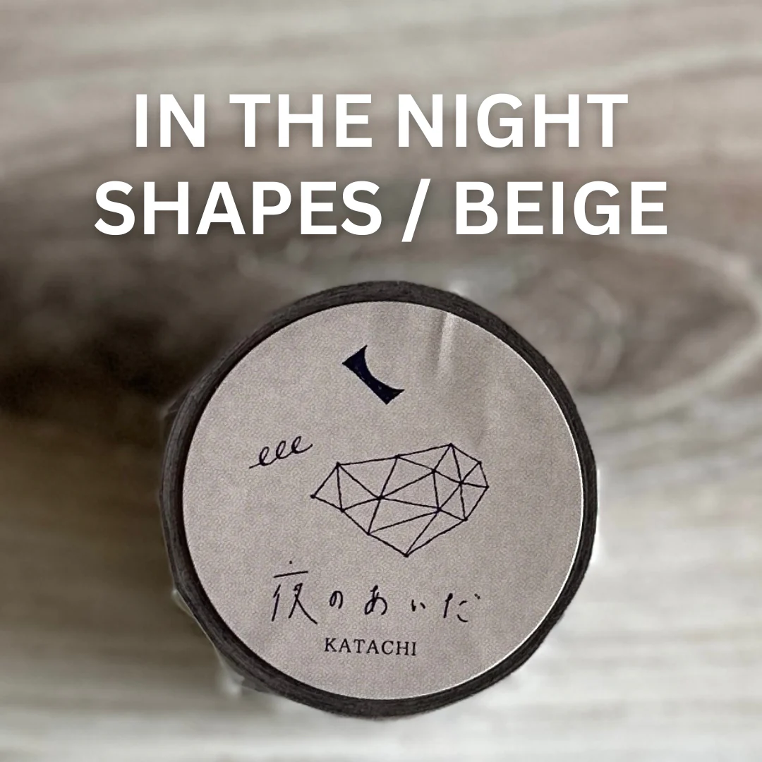 [Nishi Shuku×mizushima Masking Tape] In the Night "Shapes" - Image 9
