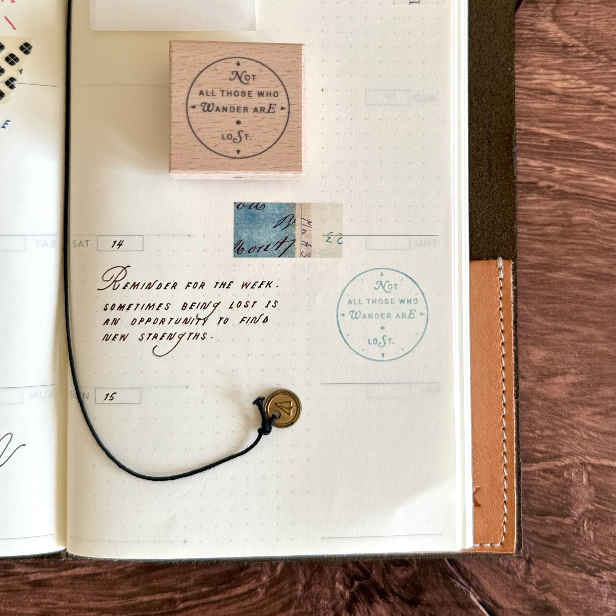 [BK Original Stamp] Not All Those Who Wander are Lost - Image 3