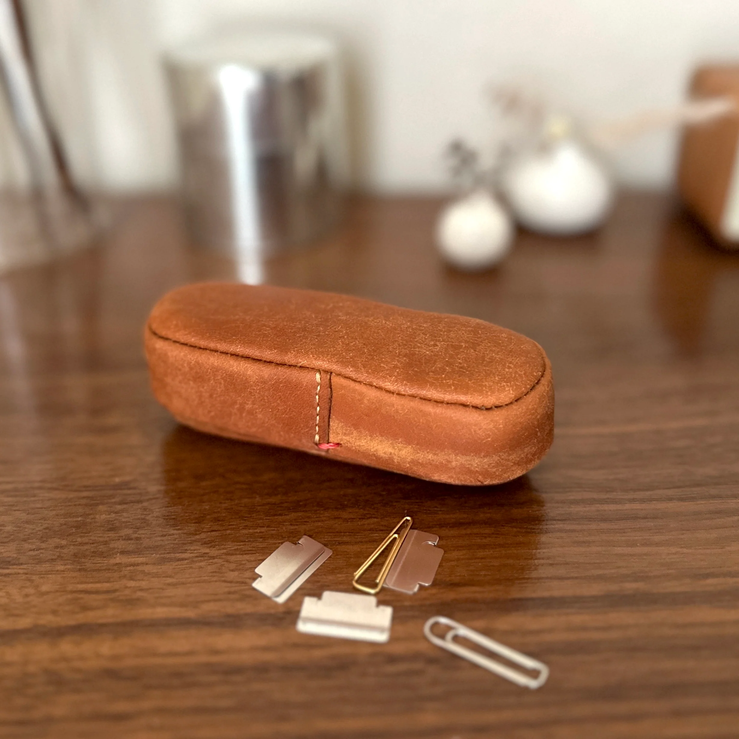 [Classiky] Oval Leather Box - Image 5