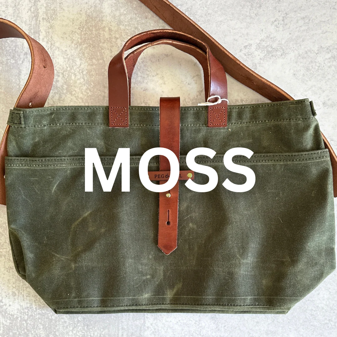 [Peg and Awl ] Waxed Canvas Tote - Image 22