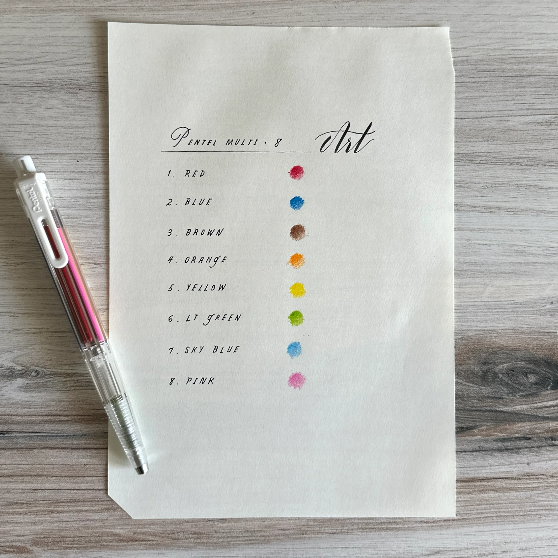 [Pentel] Art Multi 8 - Image 9
