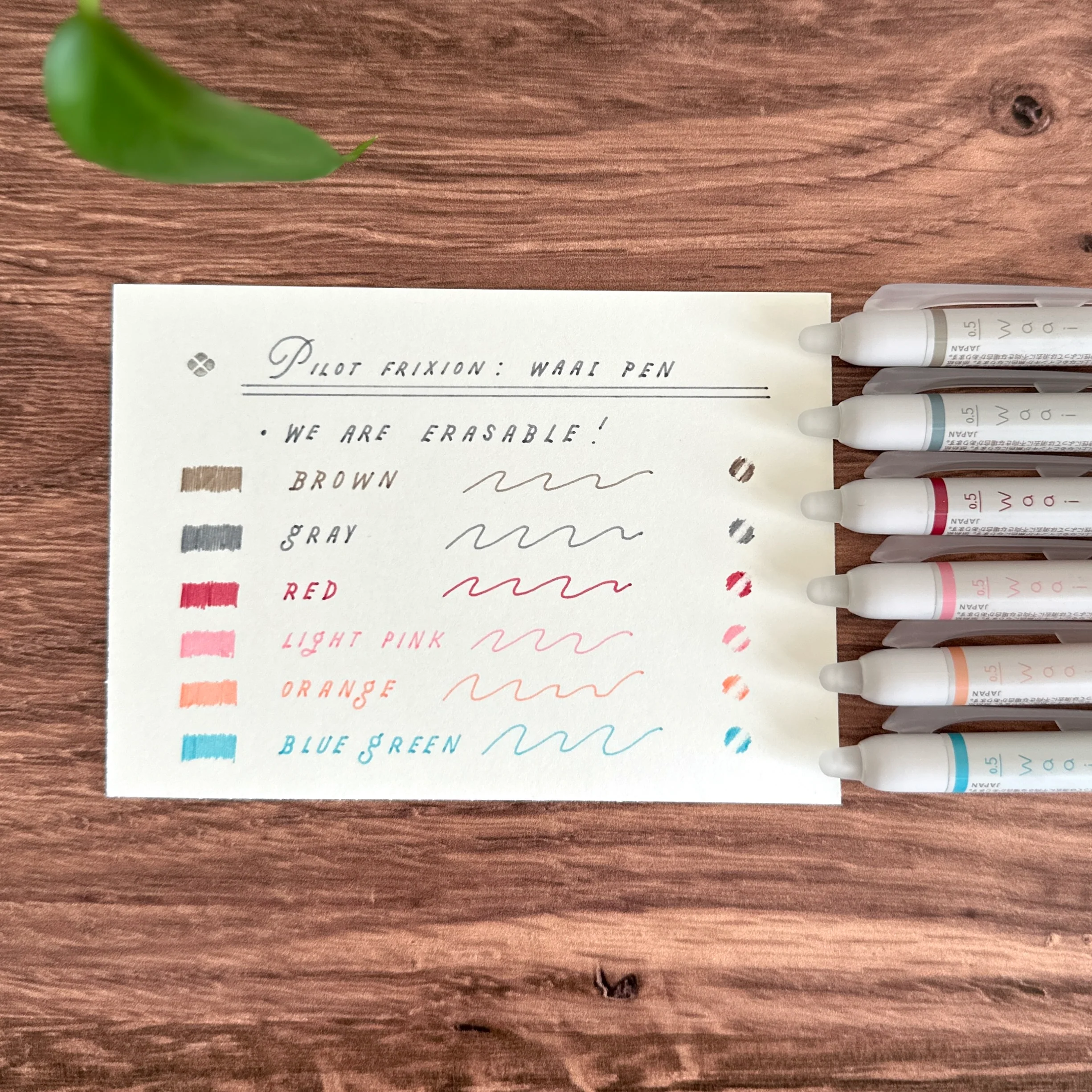 [Pilot] Frixion "WAAI" Pen (0.5mm) - Image 4