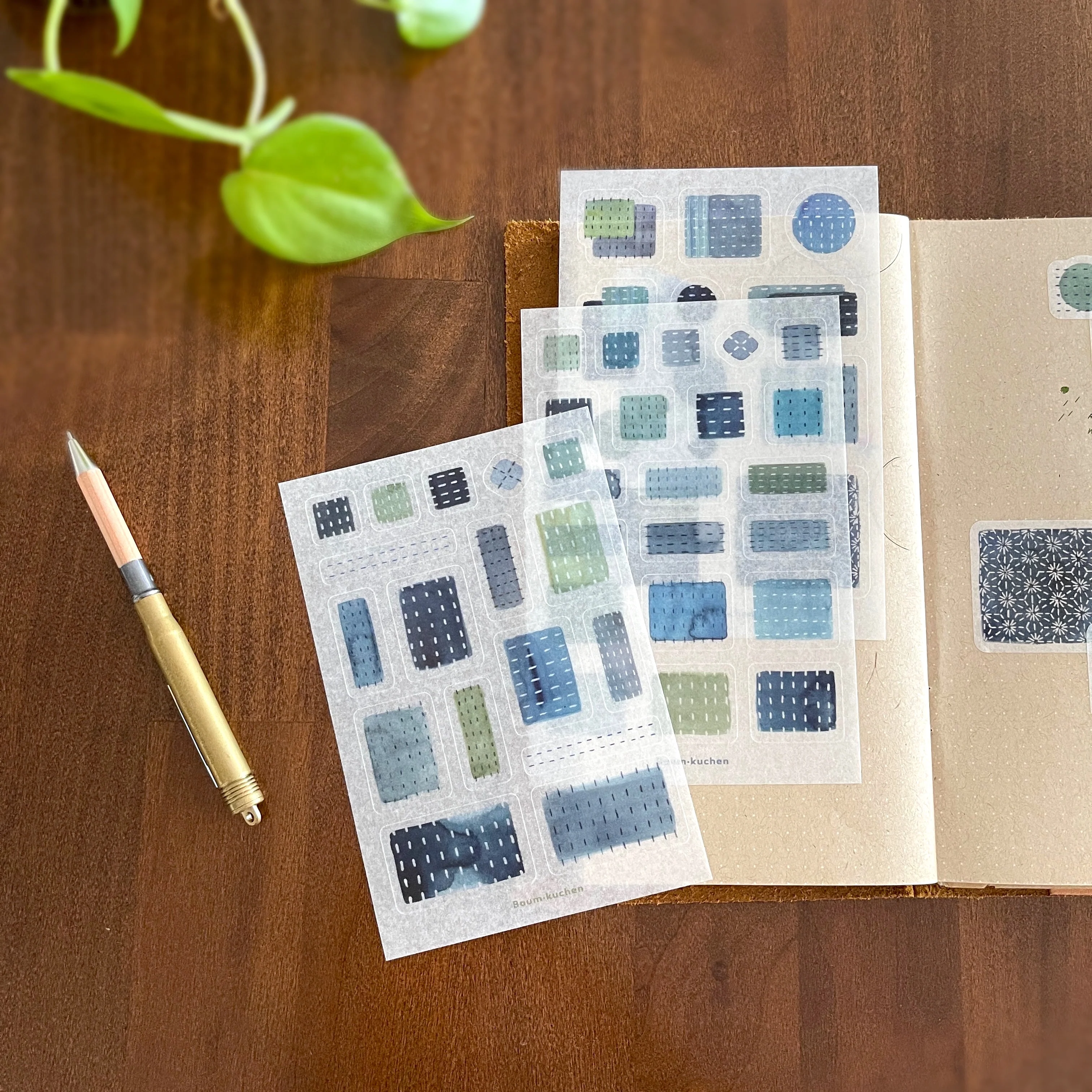 [BK Original Sticker] Sashiko (set of 3) - Image 22