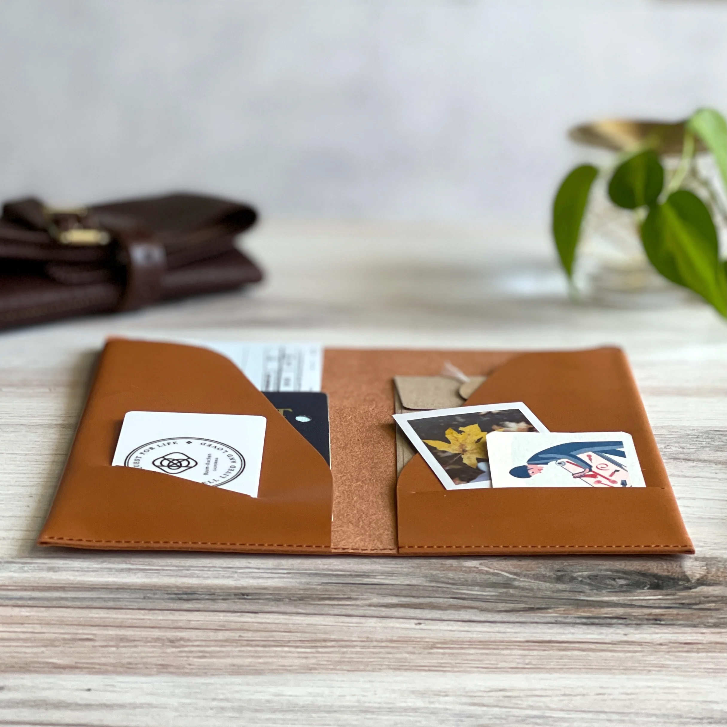 [BKx1.61] Portfolio Folder // Saddle Tan (Regular) - Image 3