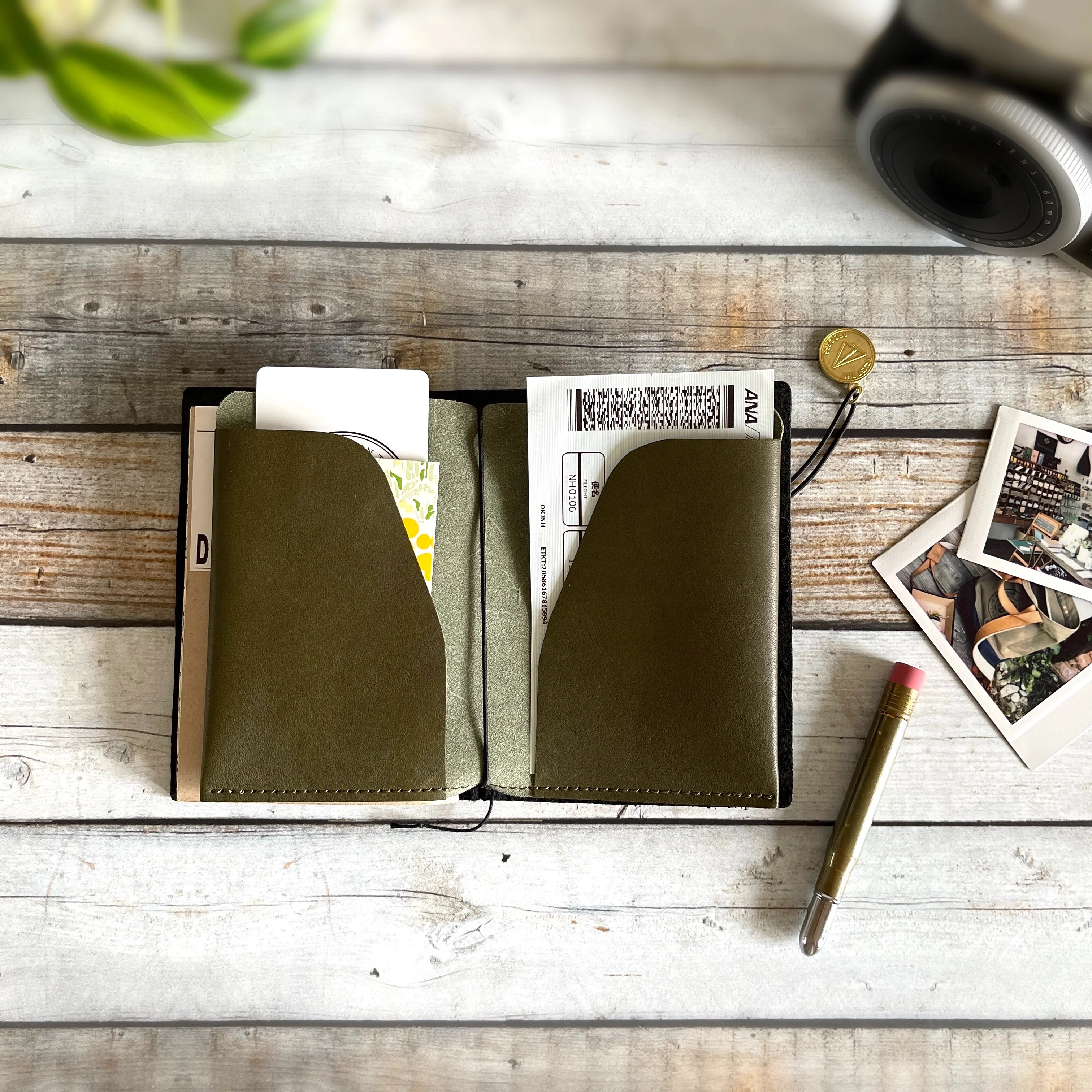 [BKx1.61] Portfolio Folder // Olive (Passport) - Image 5