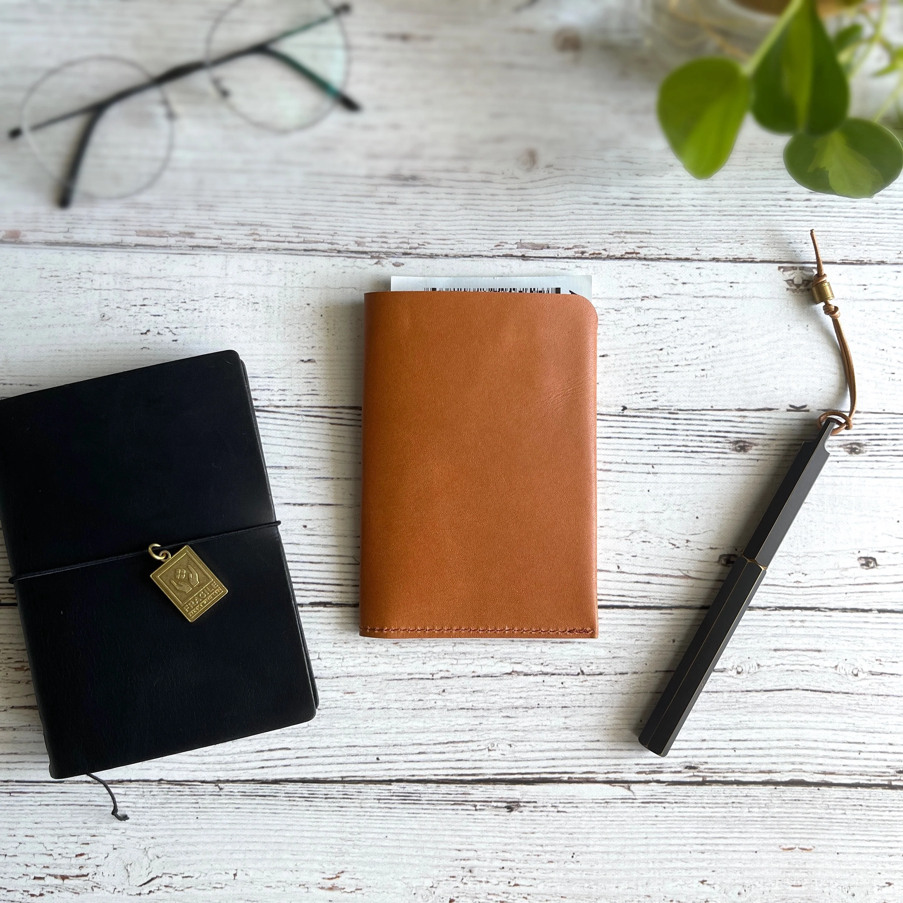 [BKx1.61] Portfolio Folder // Saddle Tan (Passport) - Image 3